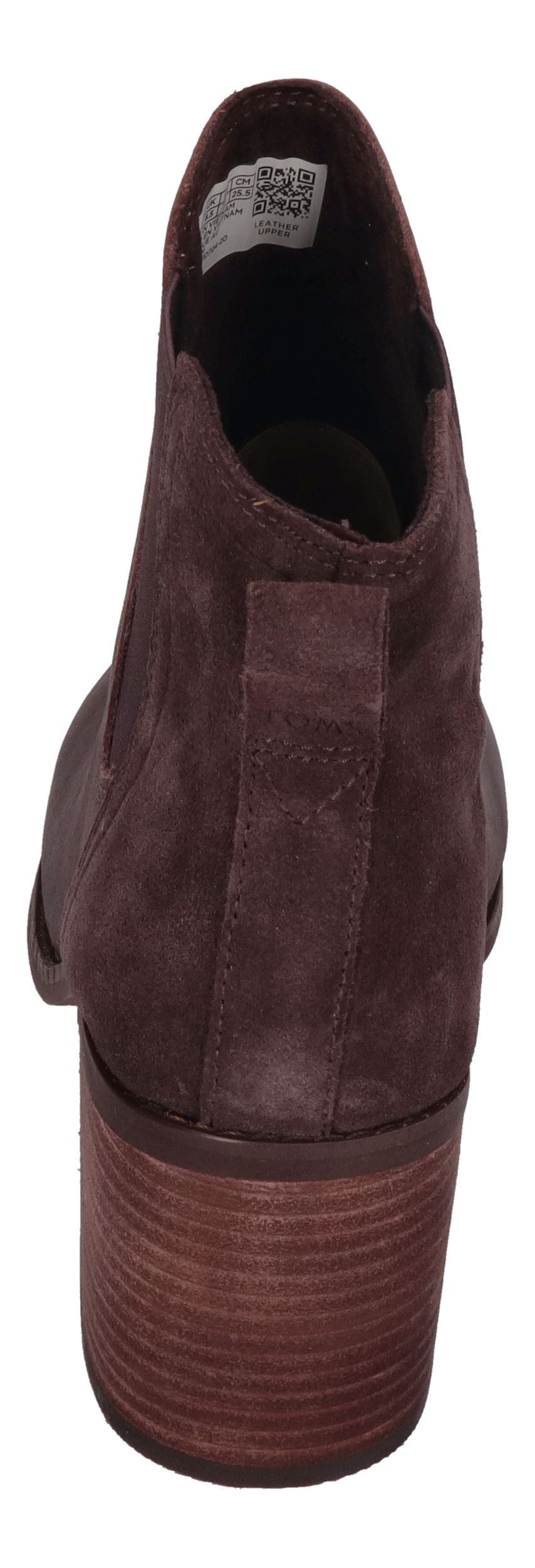 TOMS Damenschuhe - Stiefeletten EVELYN CHELSEA 10021334 - blackberry