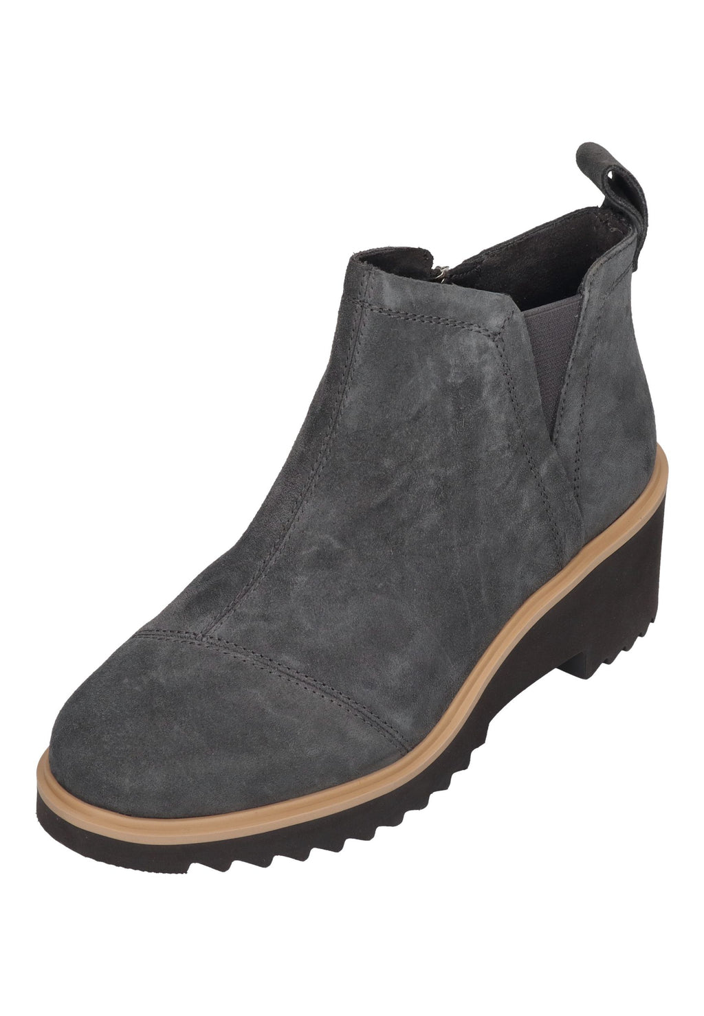 TOMS Damenschuhe Stiefeletten MAUDE 10020234 forged iron suede