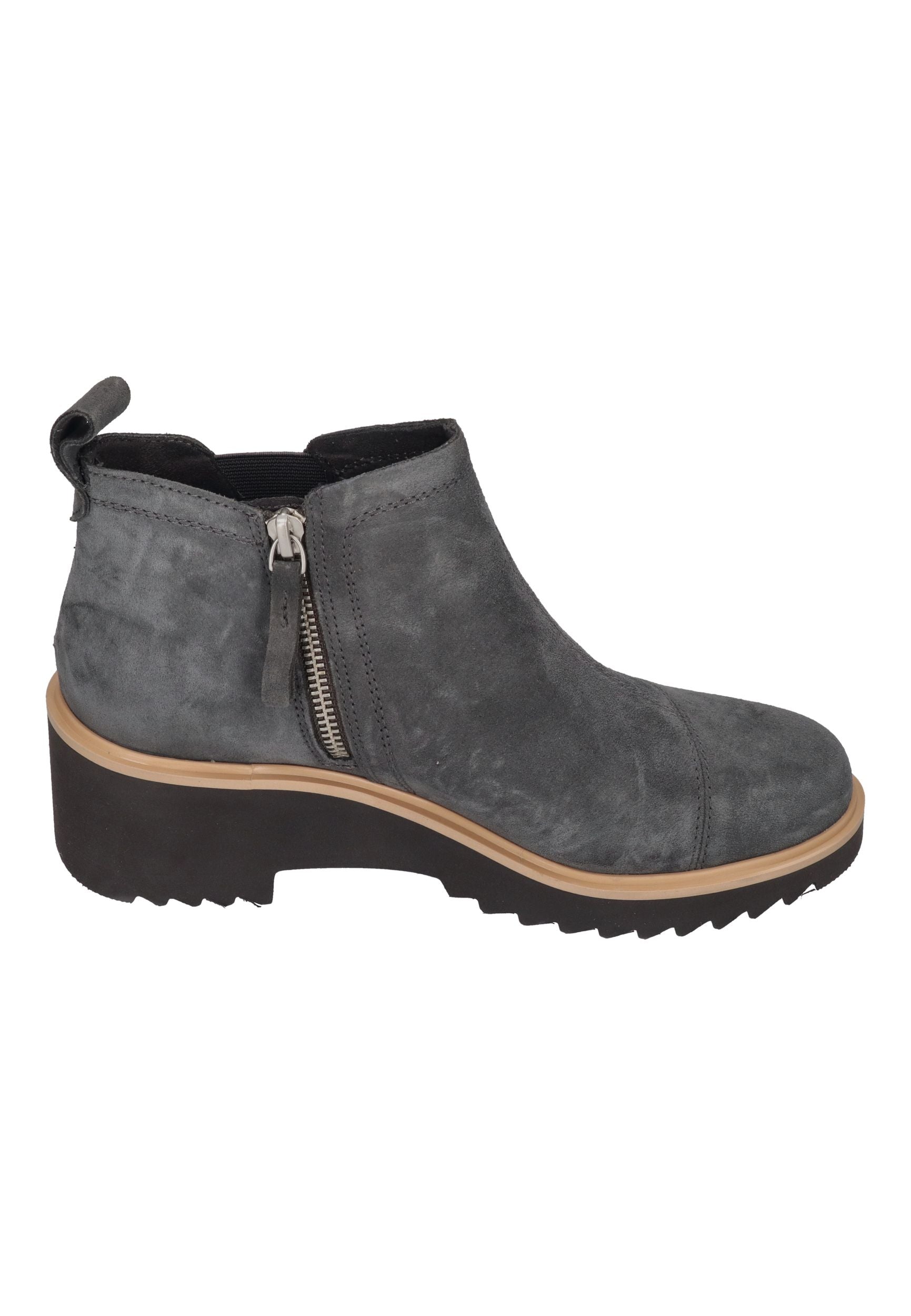 TOMS Damenschuhe Stiefeletten MAUDE 10020234 forged iron suede