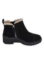 TOMS Damenschuhe Stiefeletten MAUDE FAUX 10022556 black suede