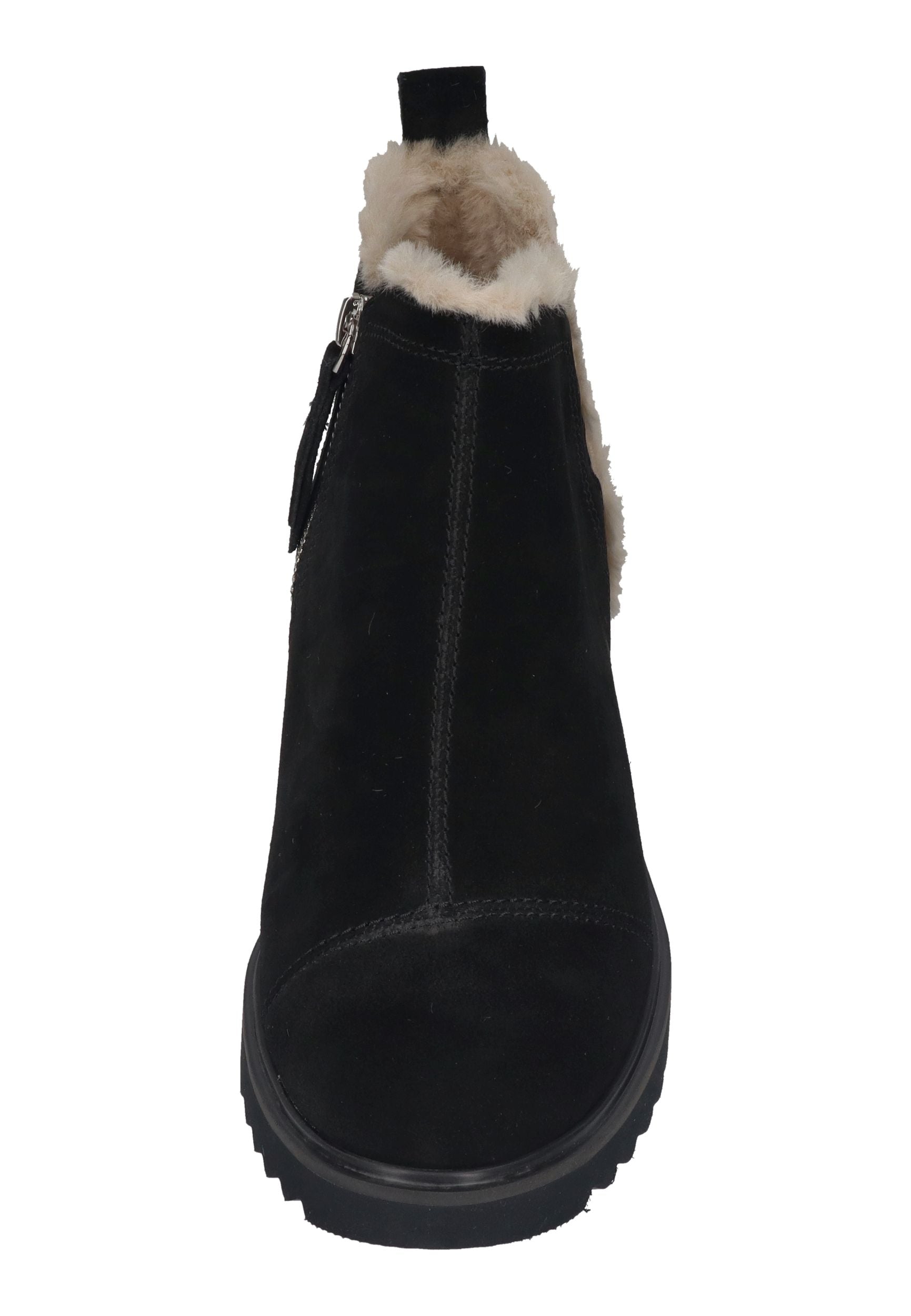 TOMS Damenschuhe Stiefeletten MAUDE FAUX 10022556 black suede