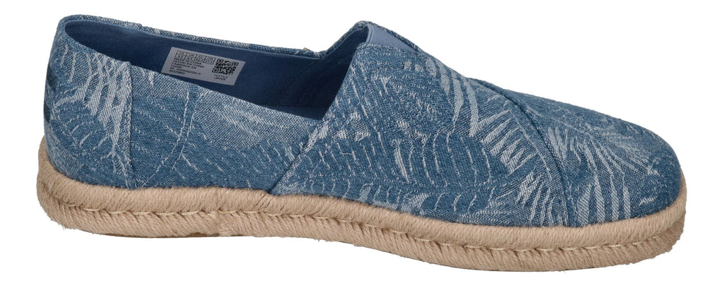 TOMS Herren - ALPARGATA ROPE 2.0 10021890 - faded sky tropical denim