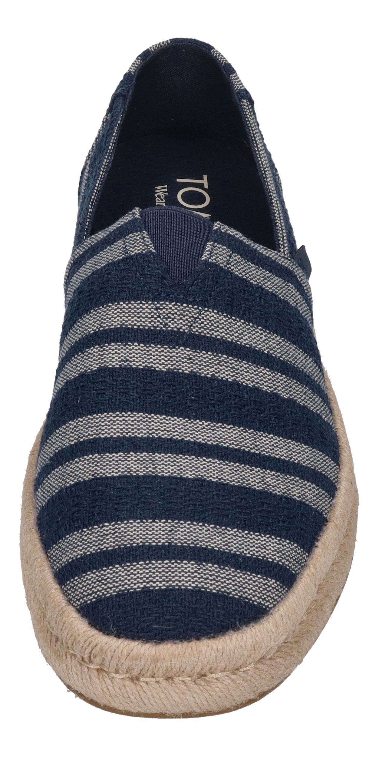 TOMS Herren - ALPARGATA ROPE 2.0 10021906 - navy beach stripe