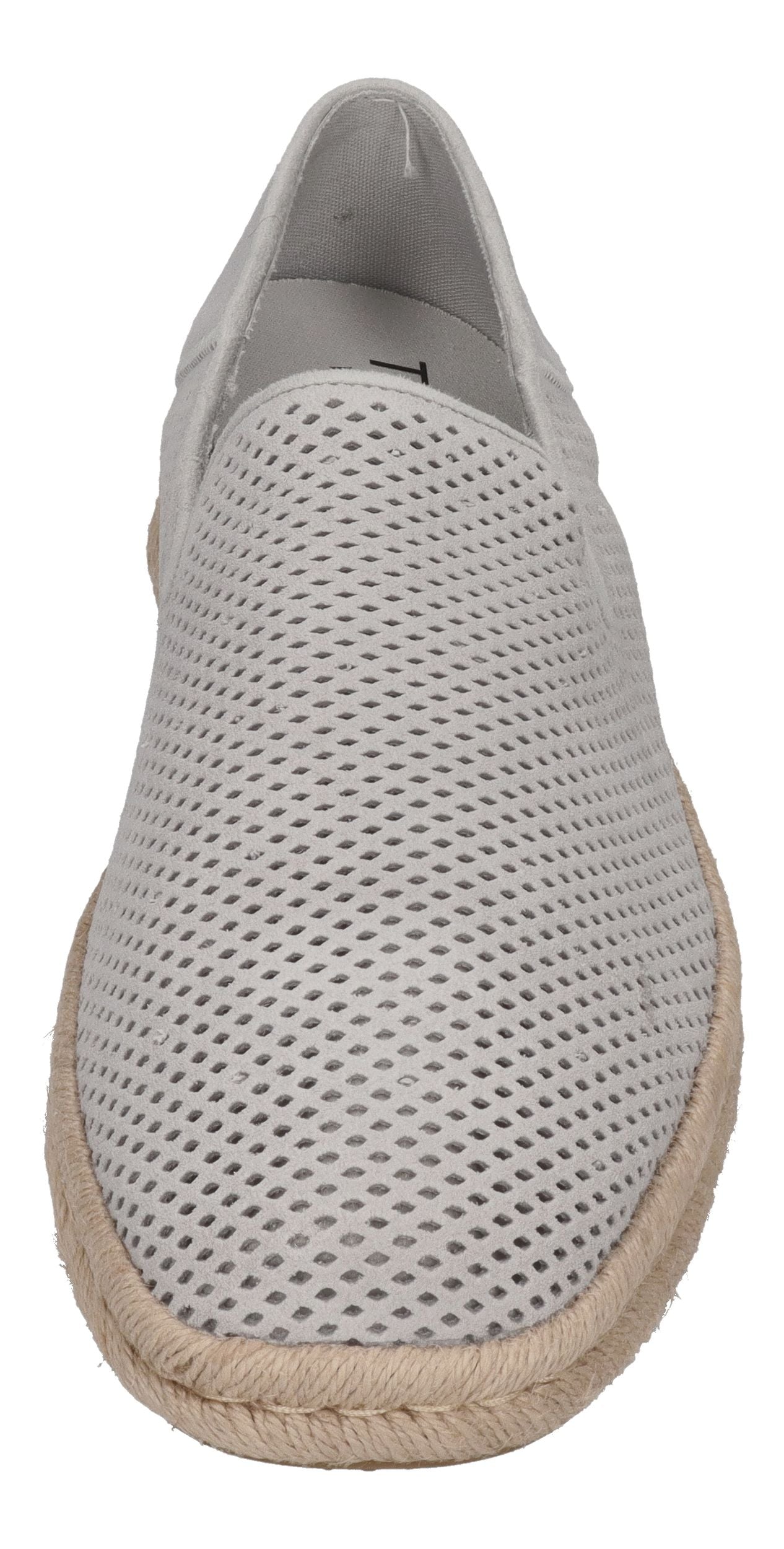 TOMS Herren Espadrilles SANTIAGO 10021893 - light grey dp suede