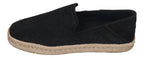 TOMS Herren Espadrilles SANTIAGO 10021909 - black dp suede