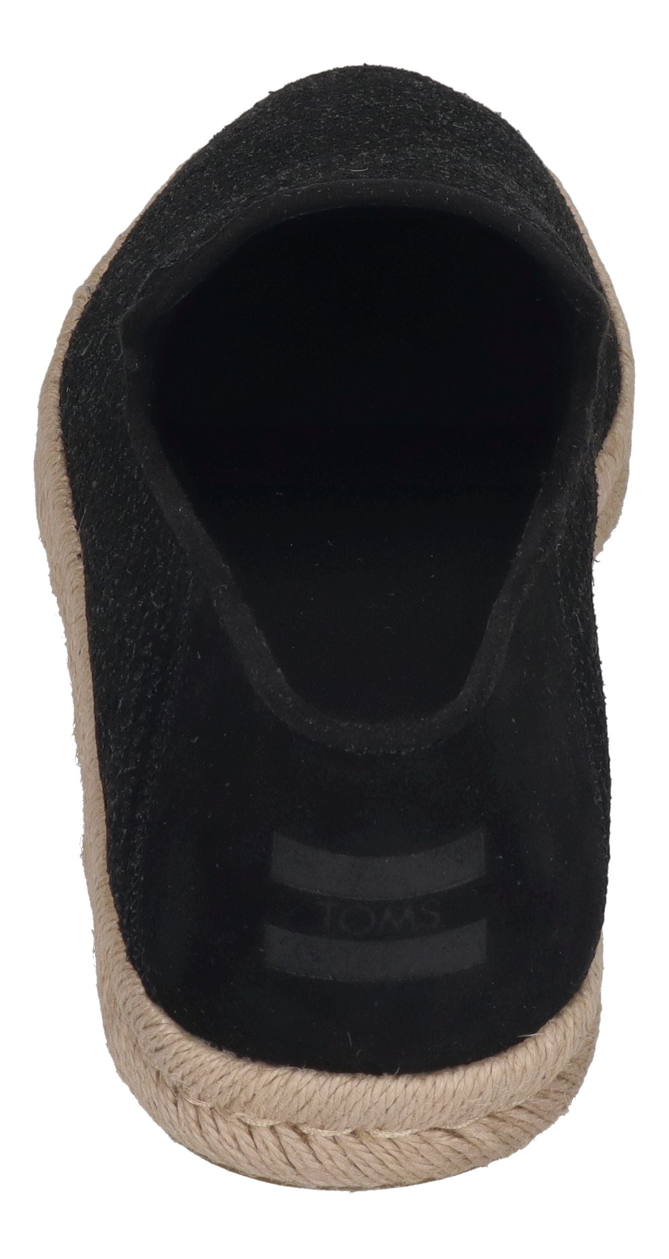 TOMS Herren Espadrilles SANTIAGO 10021909 - black dp suede