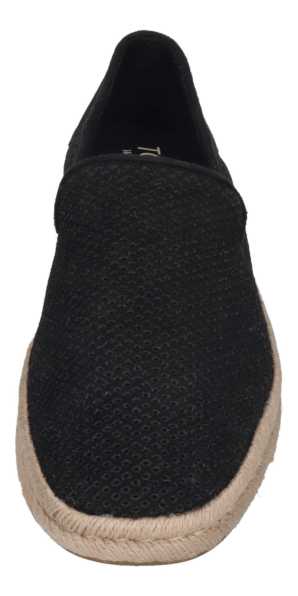 TOMS Herren Espadrilles SANTIAGO 10021909 - black dp suede