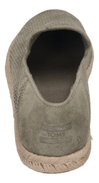 TOMS Herren Espadrilles SANTIAGO 10022203 - vetiver grey dp suede