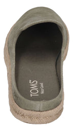 TOMS Herren Espadrilles SANTIAGO MULE 10021897 - vetiver grey suede