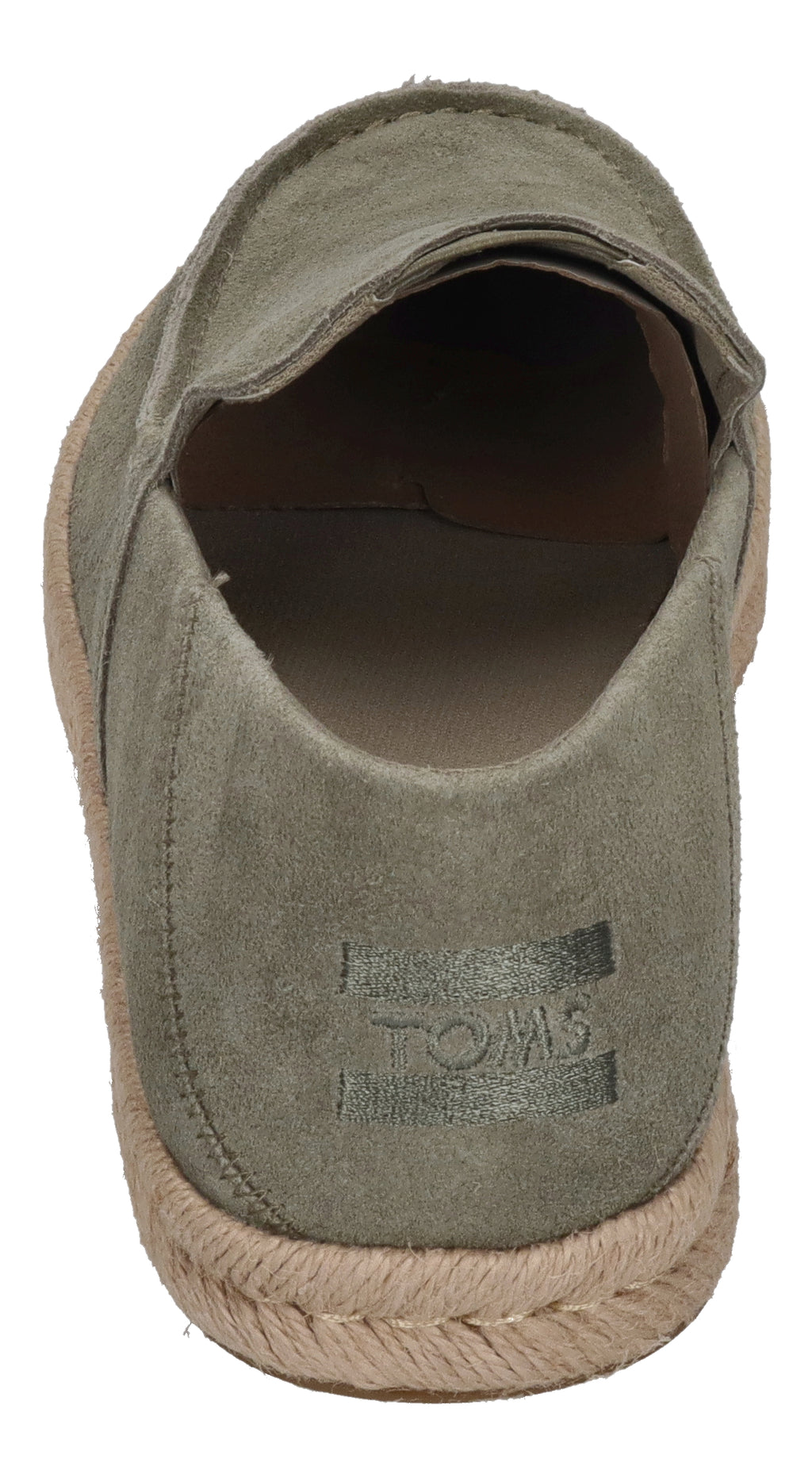 TOMS Herrenschuhe ALONSO LOAFER ROPE 10020874 - olive suede