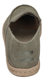 TOMS Herrenschuhe ALONSO LOAFER ROPE 10020874 - olive suede