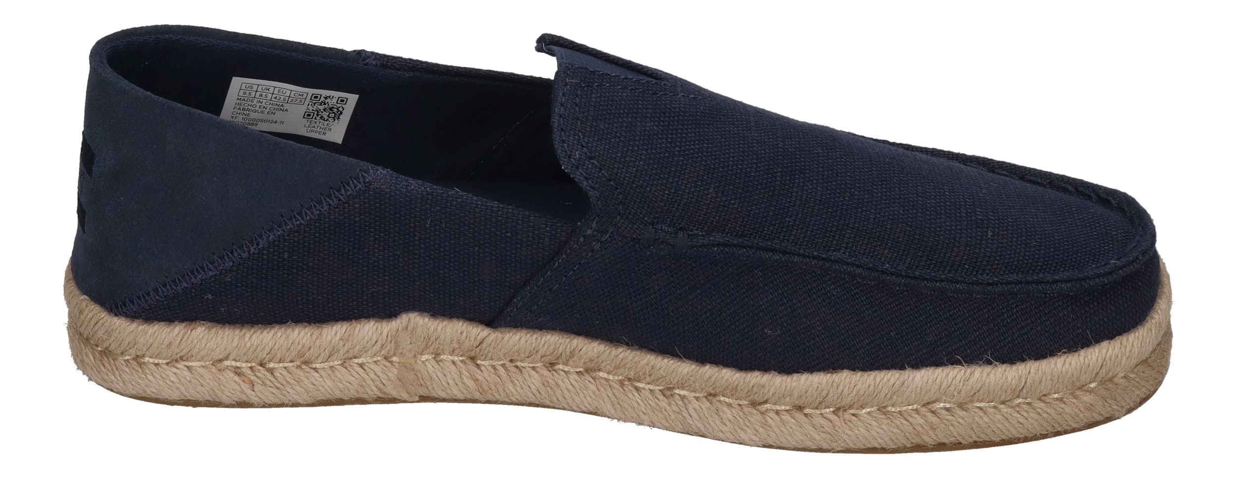 TOMS Herrenschuhe ALONSO LOAFER ROPE 10020889 - navy heritage