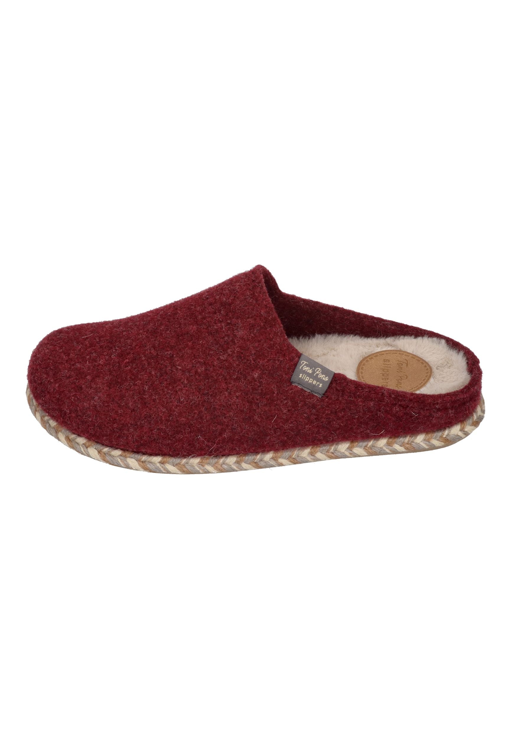 TONI PONS Damenschuhe Hausschuhe DELI-FP-VI burgundy