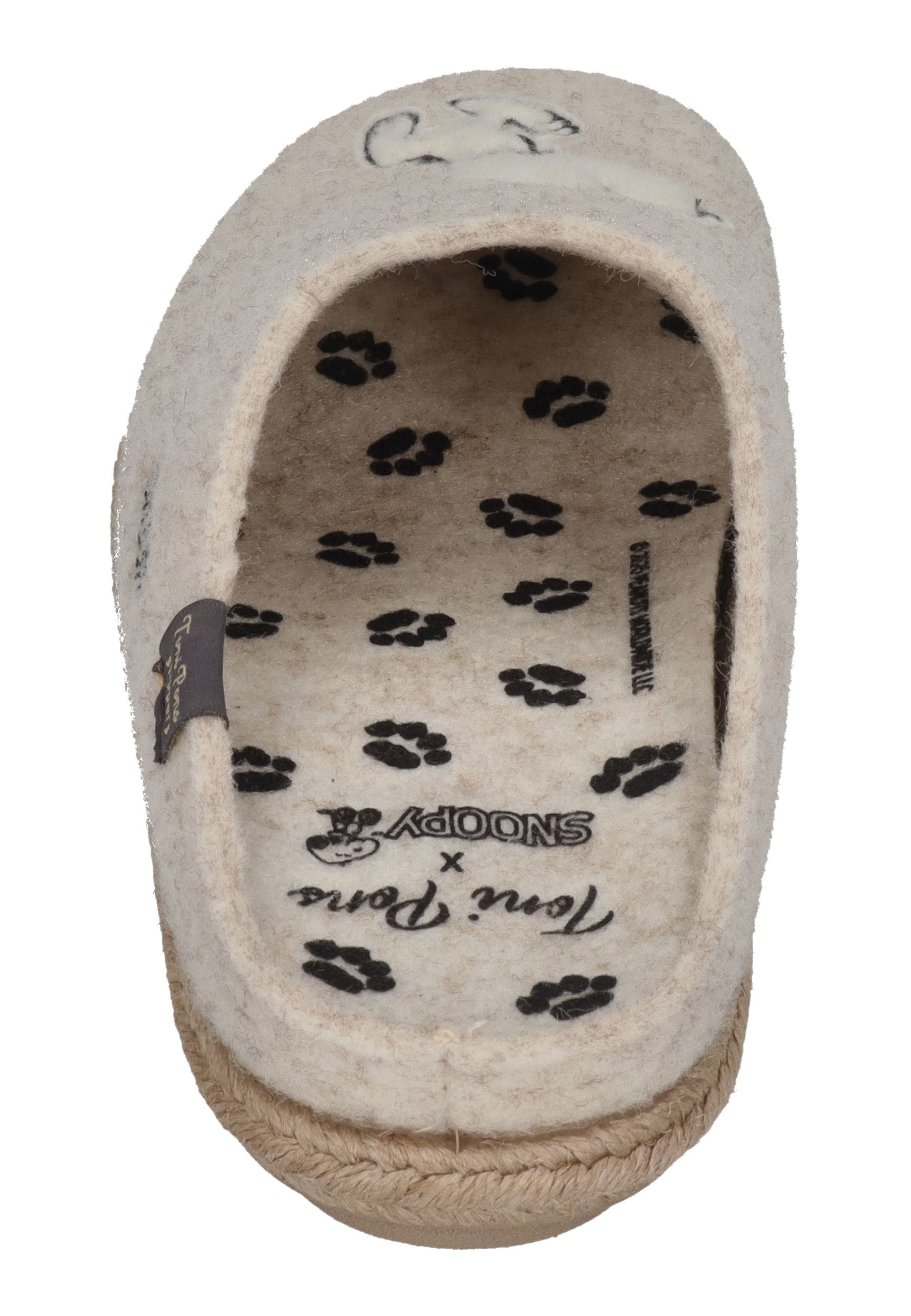 TONI PONS X SNOOPY Damenschuhe Hausschuhe SNOOPY CRU