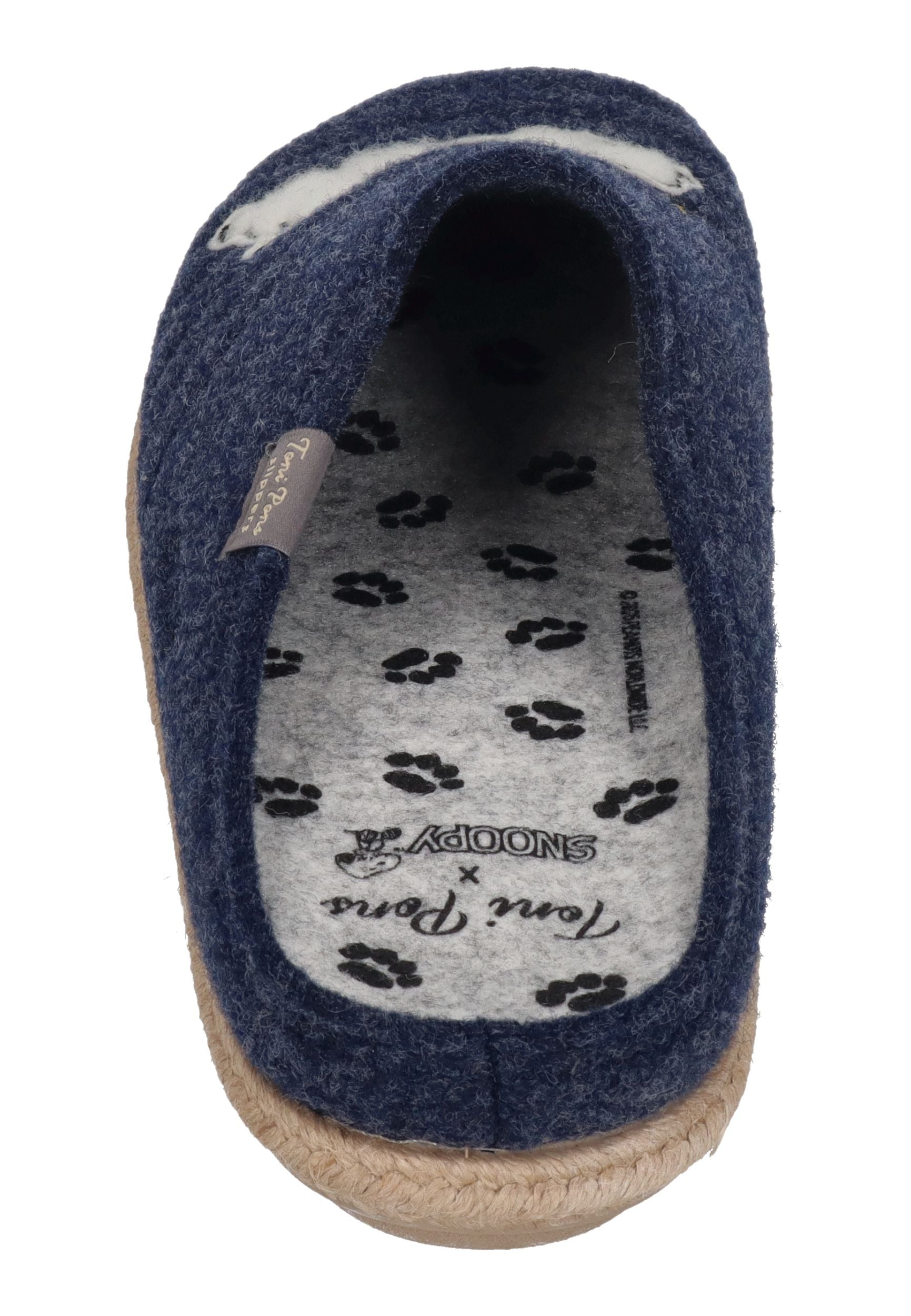 TONI PONS X SNOOPY Herrenschuhe Hausschuhe CHARLIE BLAU