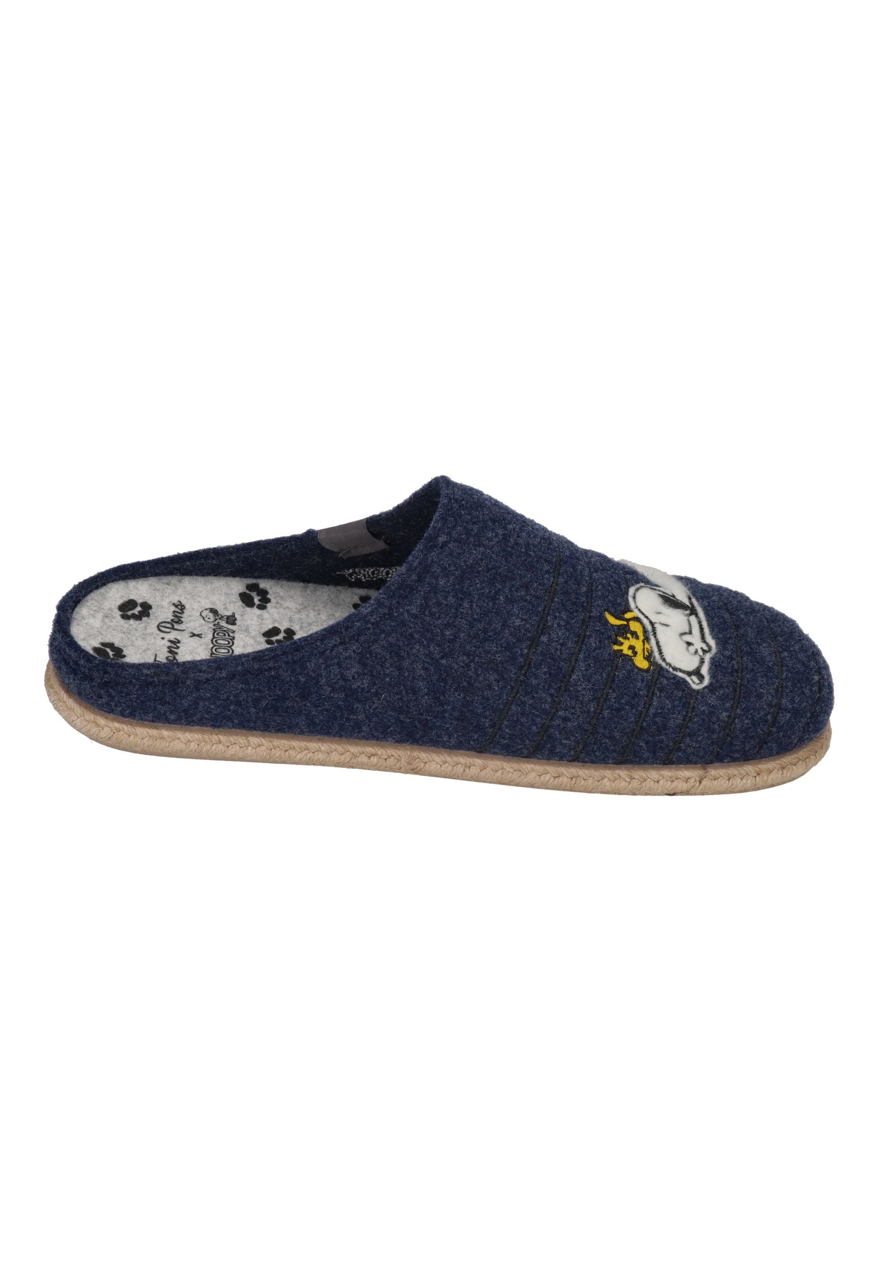 TONI PONS X SNOOPY Herrenschuhe Hausschuhe CHARLIE BLAU