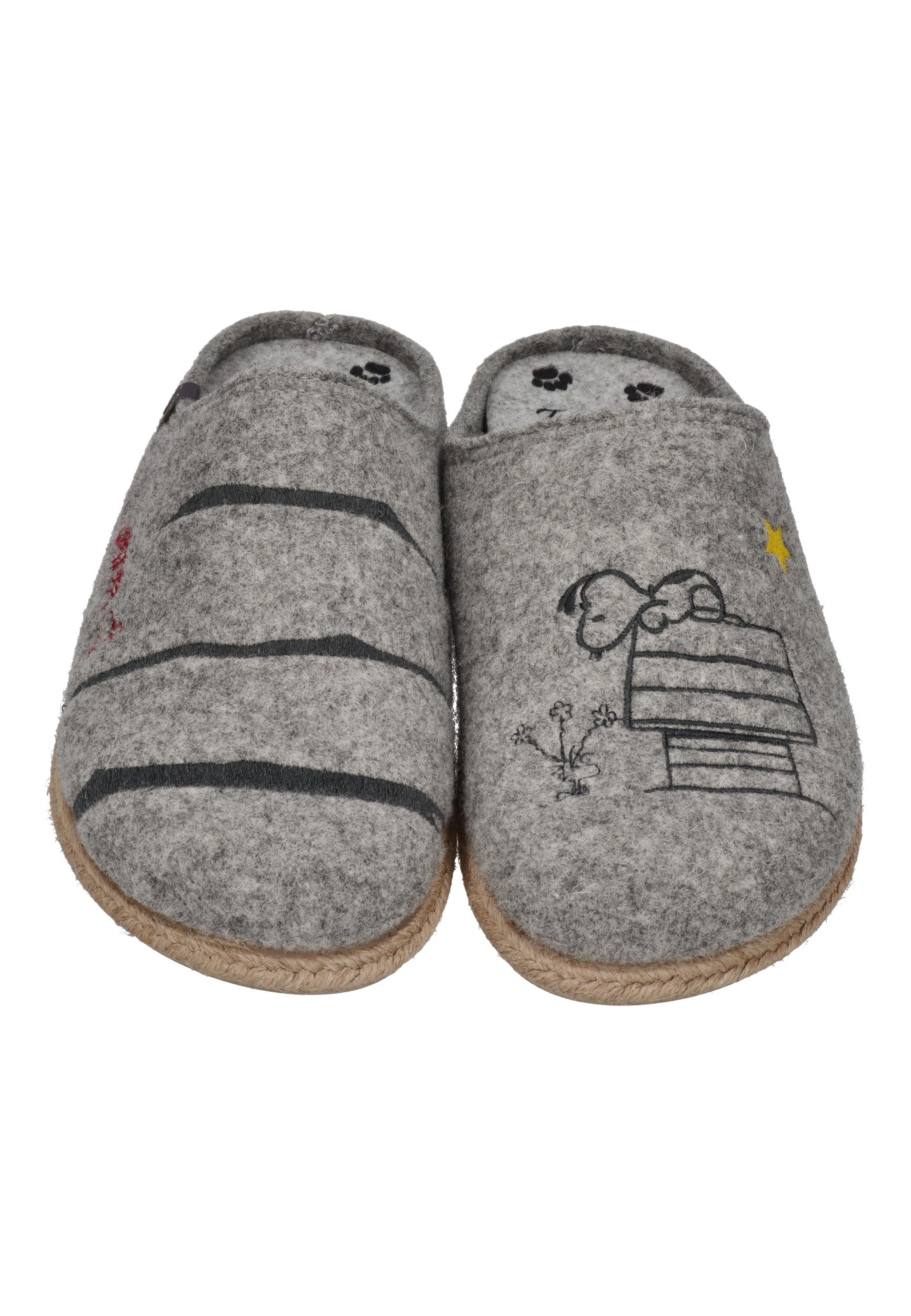 TONI PONS X SNOOPY Herrenschuhe Hausschuhe CHARLIE GRIS