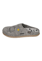 TONI PONS X SNOOPY Herrenschuhe Hausschuhe CHARLIE GRIS