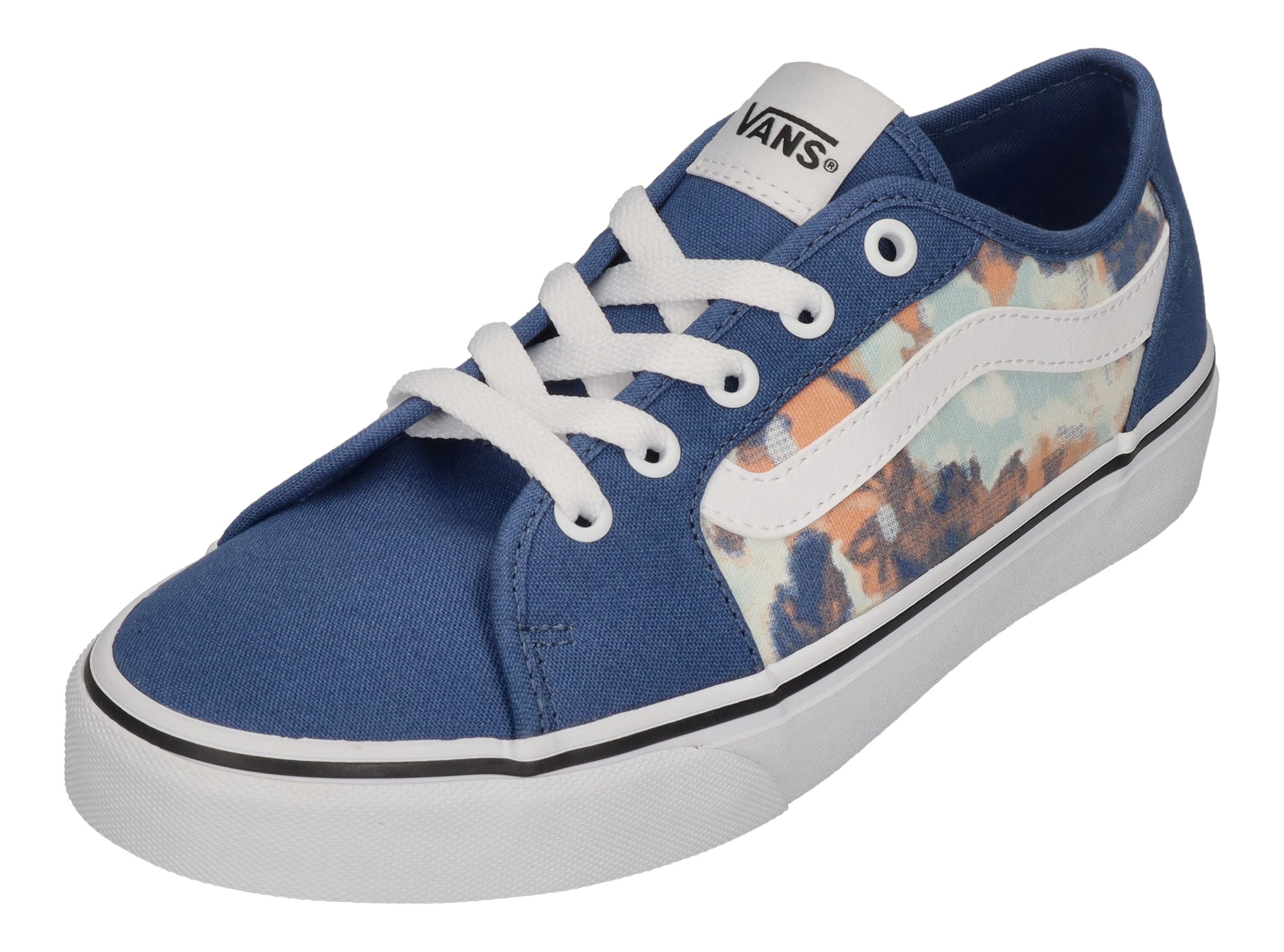 VANS Damens Sneakers FILMORE DECON Water Color Floral Blue