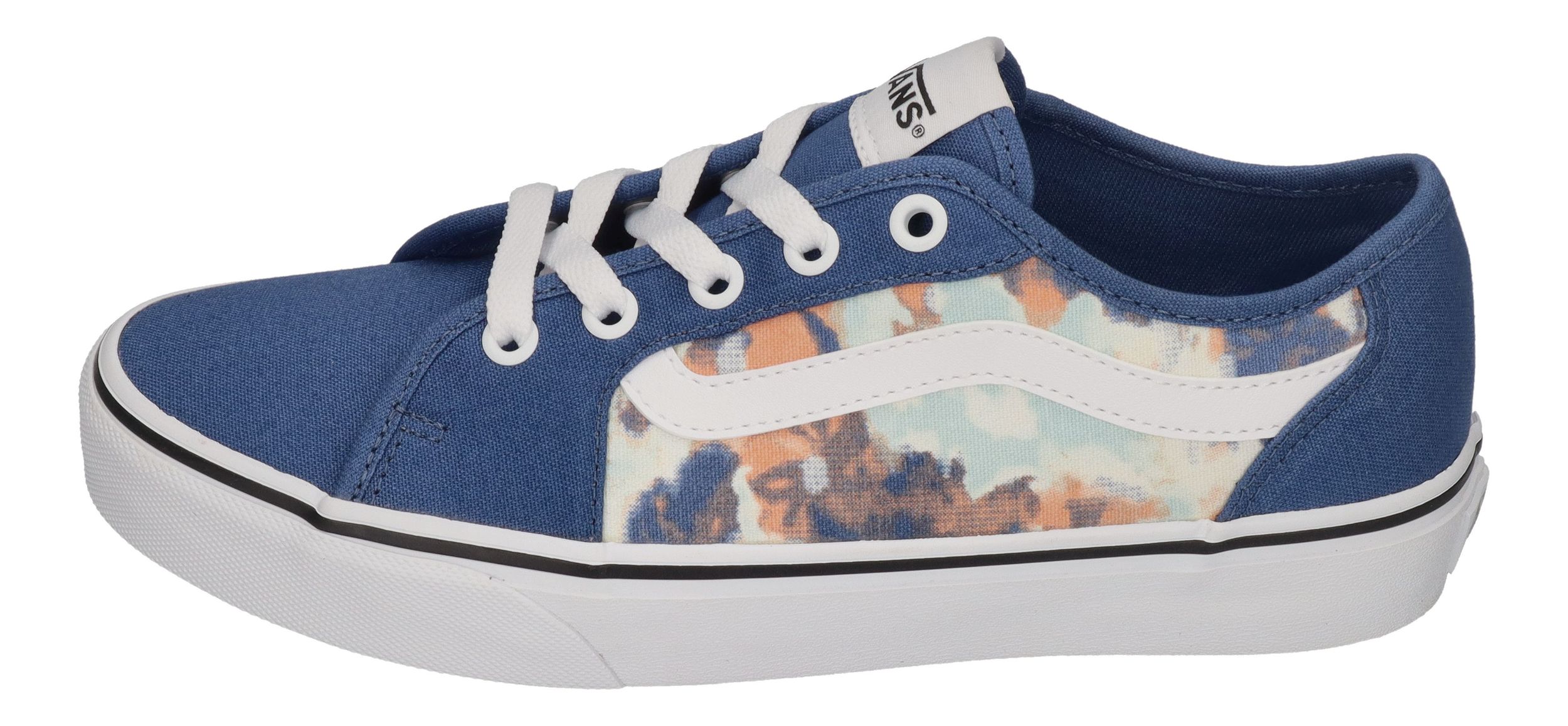VANS Damens Sneakers FILMORE DECON Water Color Floral Blue