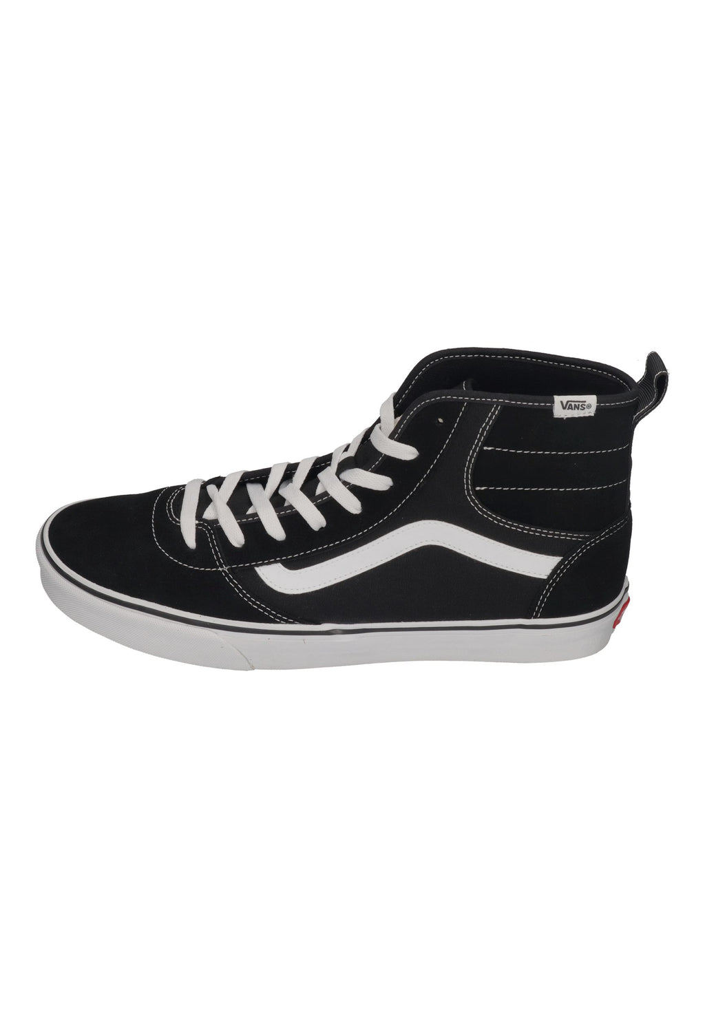 VANS in Übergrößen ASHWOOD HI Decon Suede black white