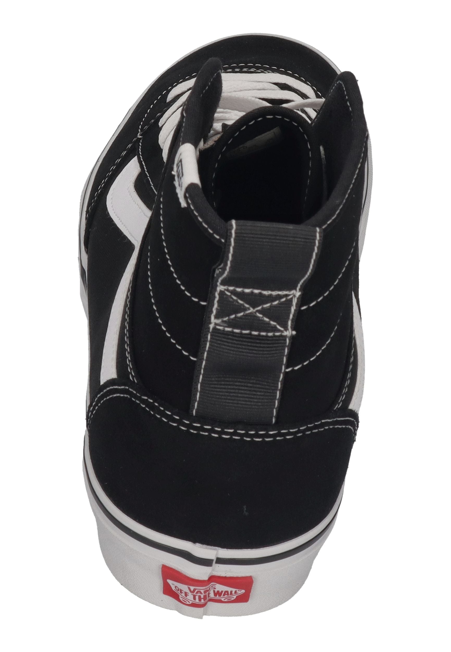 VANS in Übergrößen ASHWOOD HI Decon Suede black white