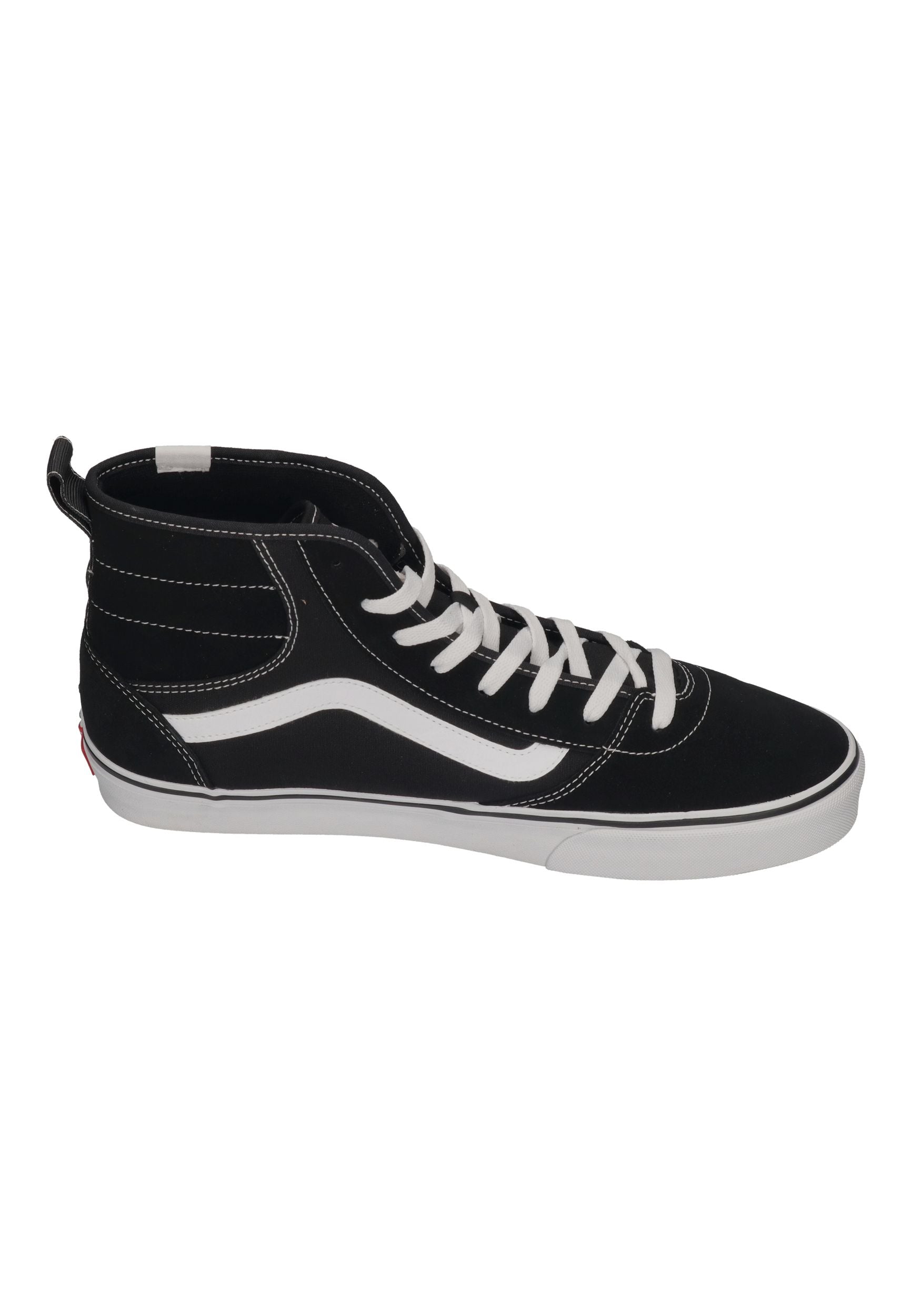 VANS in Übergrößen ASHWOOD HI Decon Suede black white