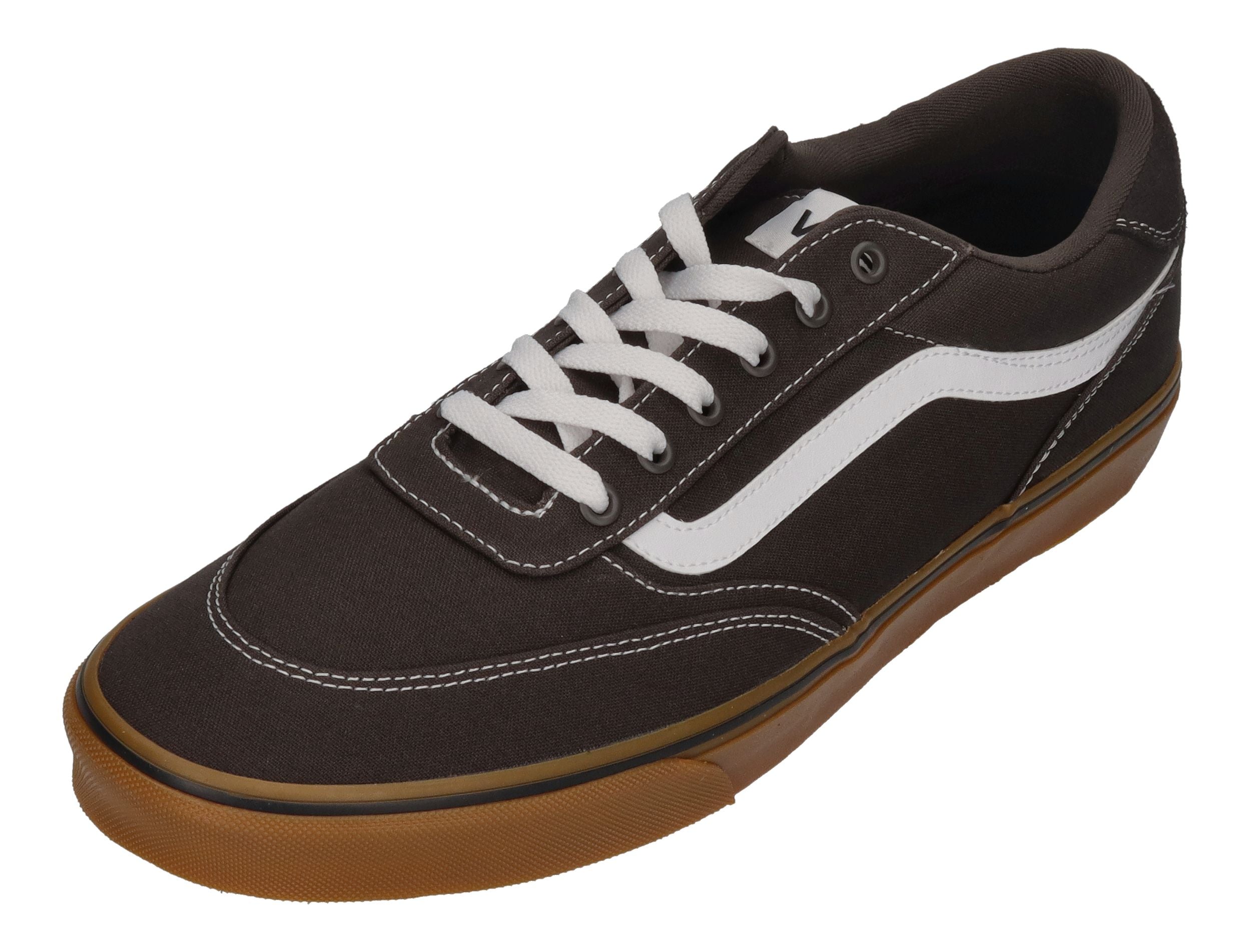 VANS in Übergrößen - BROOKLYN LS Canvas - gum turkish coffee