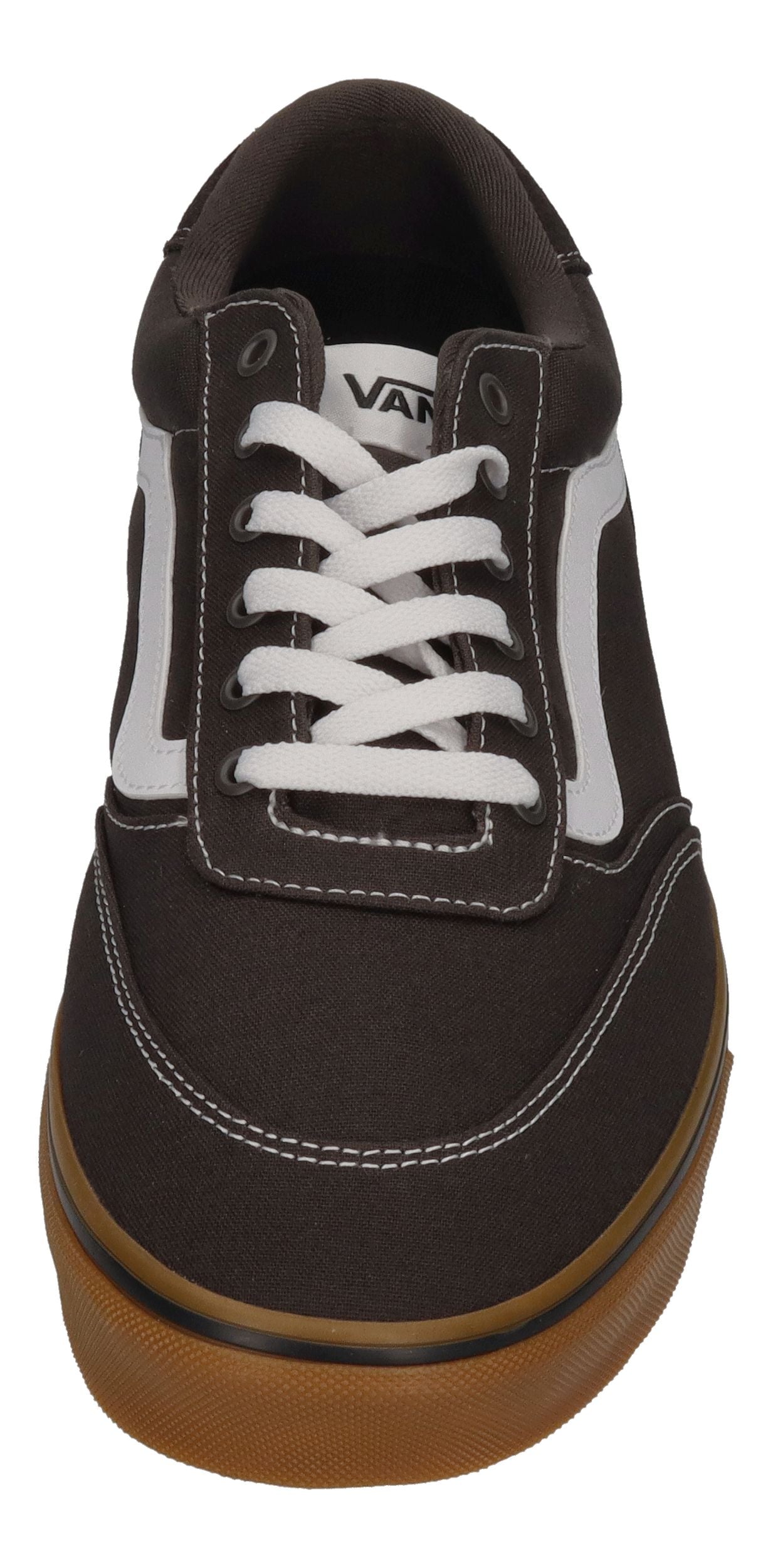 VANS in Übergrößen - BROOKLYN LS Canvas - gum turkish coffee