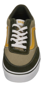 VANS in Übergrößen - BROOKLYN LS Suede/Canvas - CB Grape Leaf