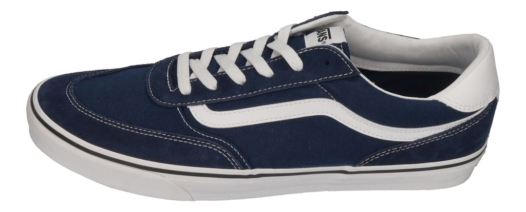 VANS in Übergrößen - BROOKLYN LS Suede/Canvas - dress blues