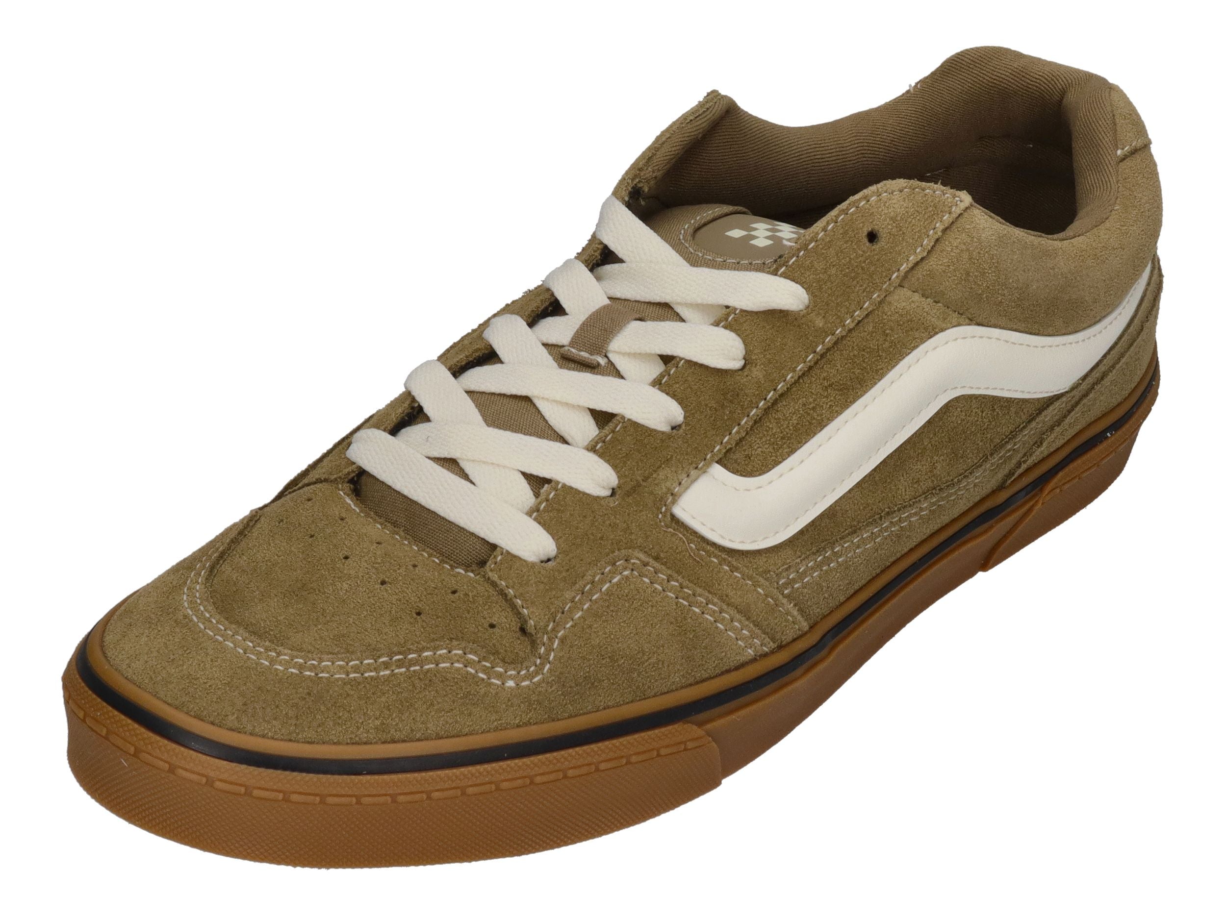 VANS in Übergrößen - CALDRONE Suede - olive gum