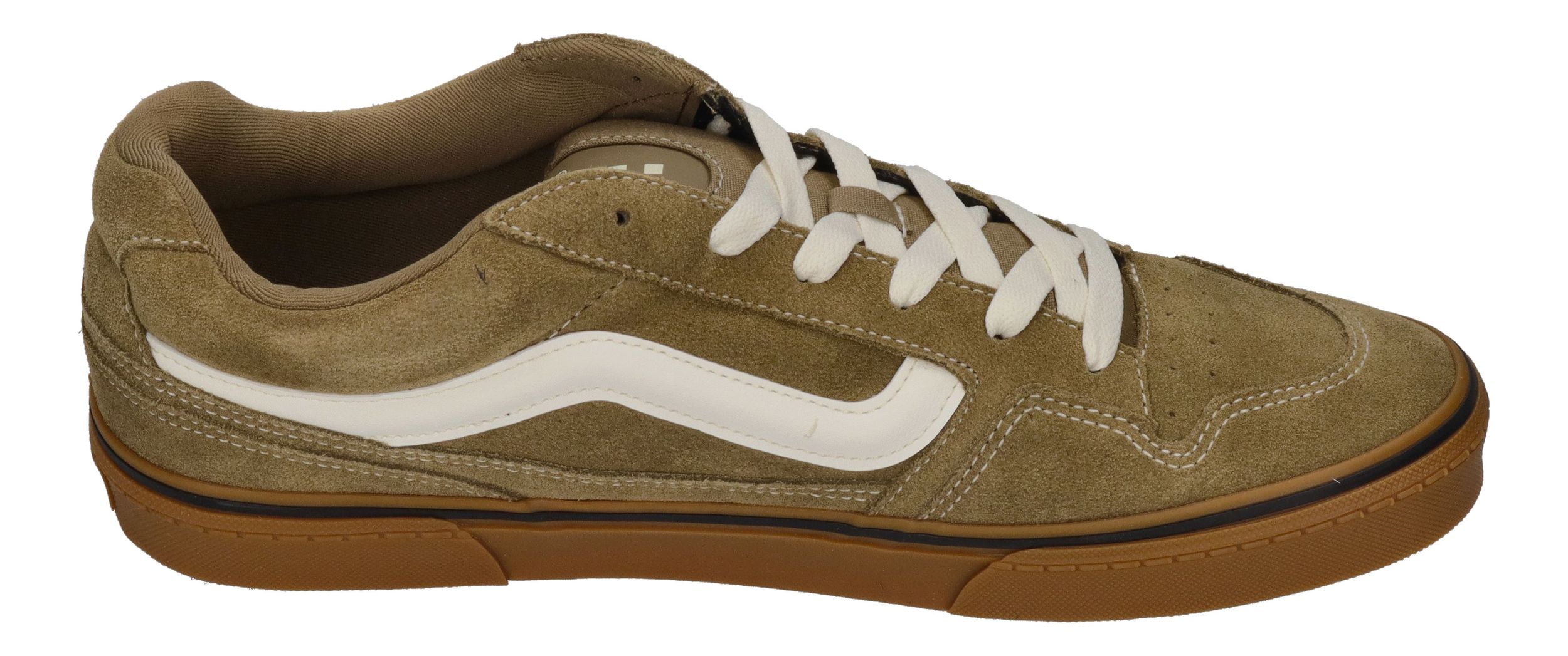 VANS in Übergrößen - CALDRONE Suede - olive gum