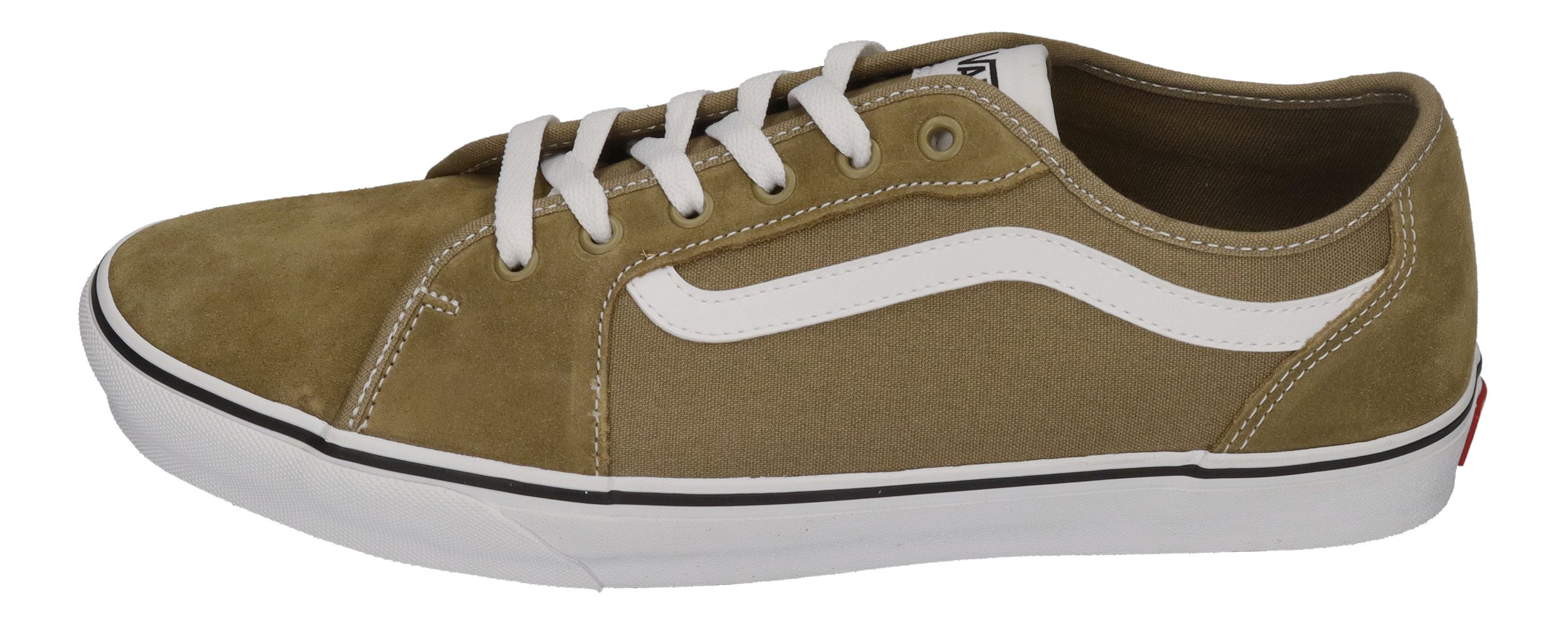 VANS in Übergrößen FILMORE DECON Suede Canvas olive white
