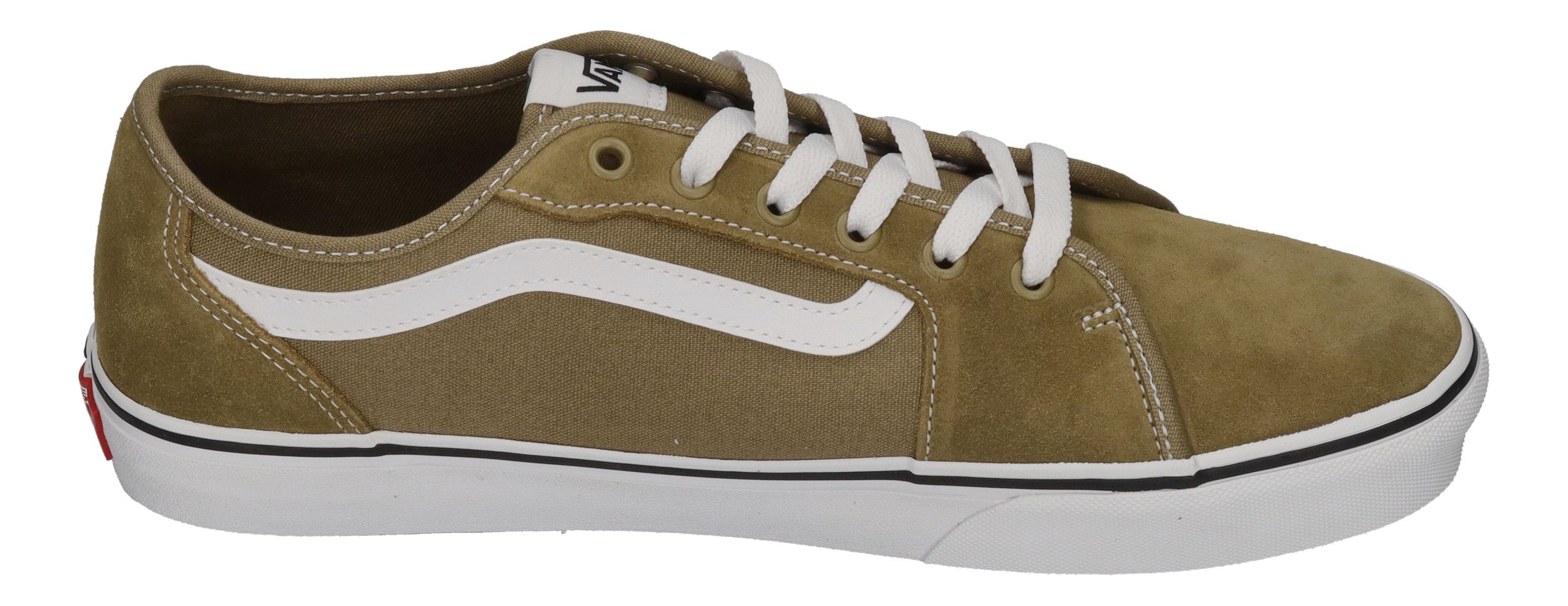 VANS in Übergrößen FILMORE DECON Suede Canvas olive white