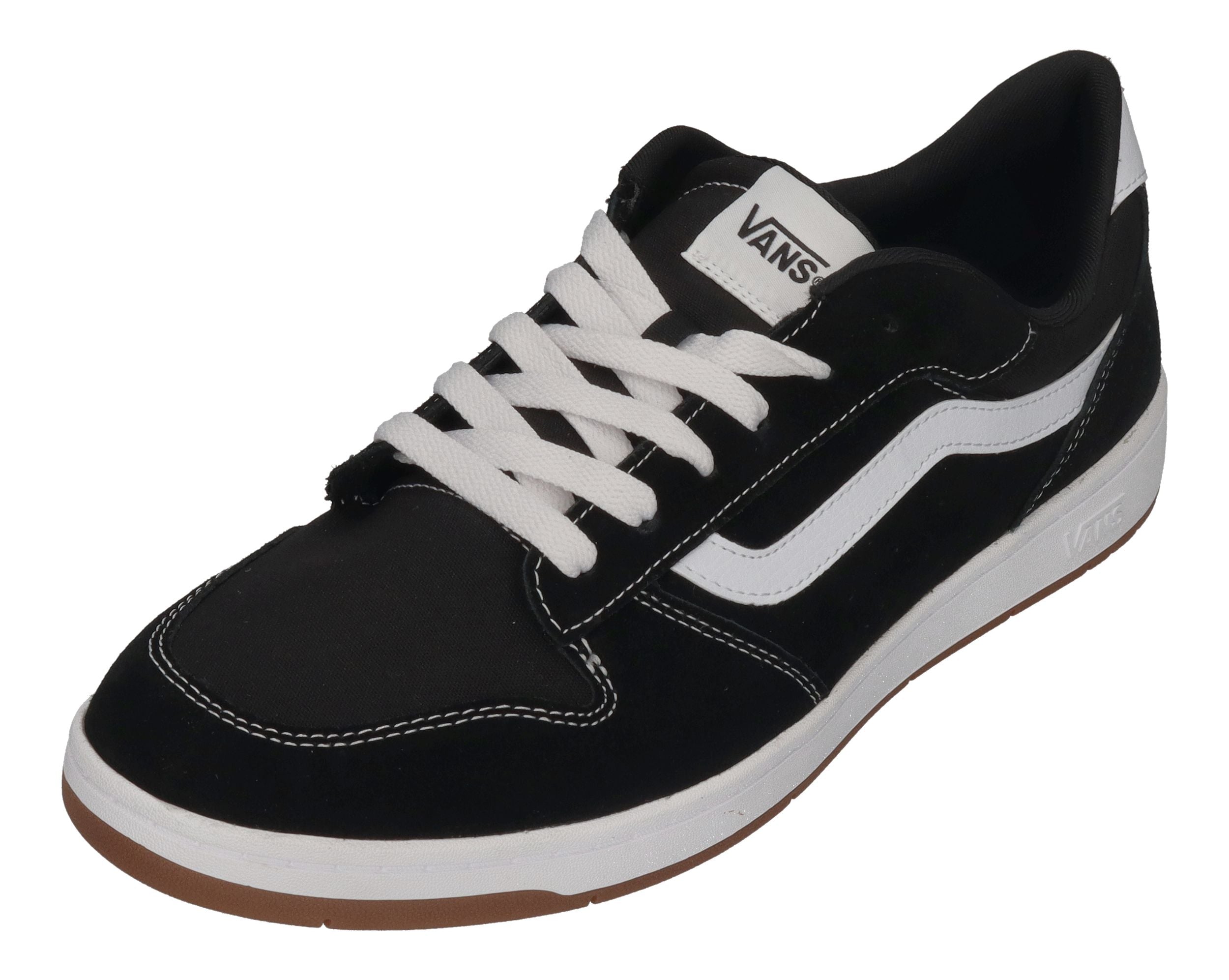VANS in Übergrößen RYLAND LS Suede Canvas Black White