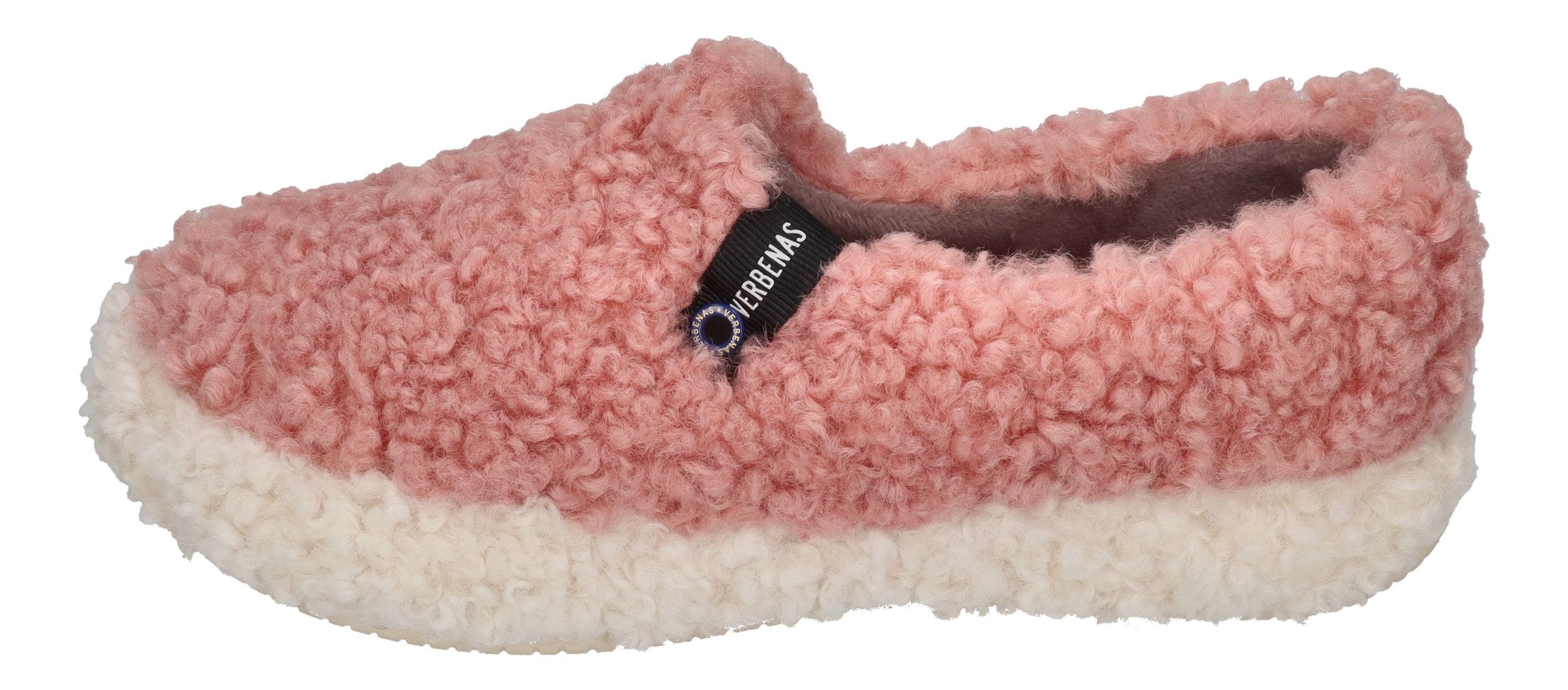 VERBENAS Damen Hausschuhe - YECLA CURLY - rosa crudo