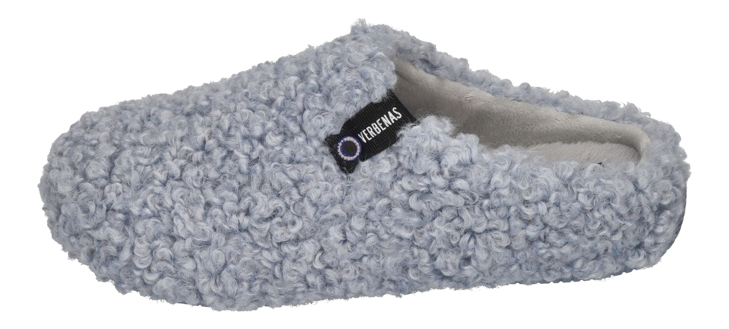 VERBENAS Damen Hausschuhe - YORK CURLY - cielo