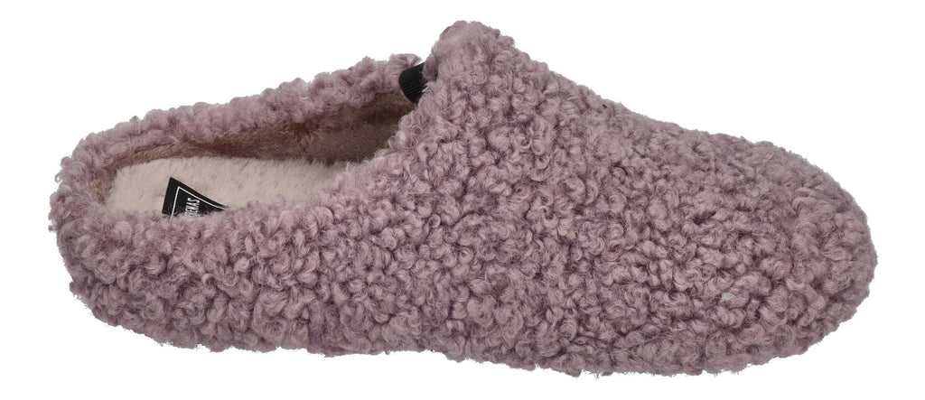 VERBENAS Damen Hausschuhe - YORK CURLY - lila