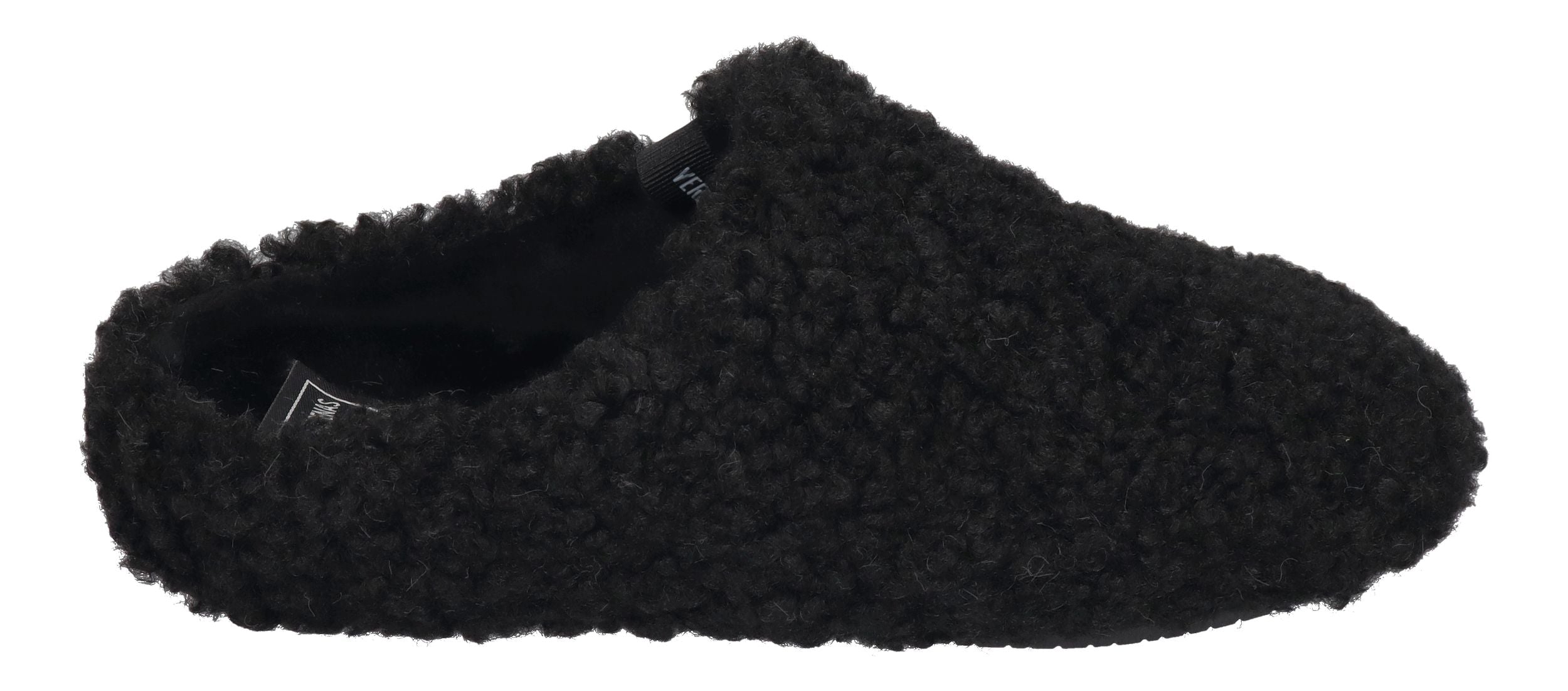 VERBENAS Damen Hausschuhe - YORK CURLY - negro