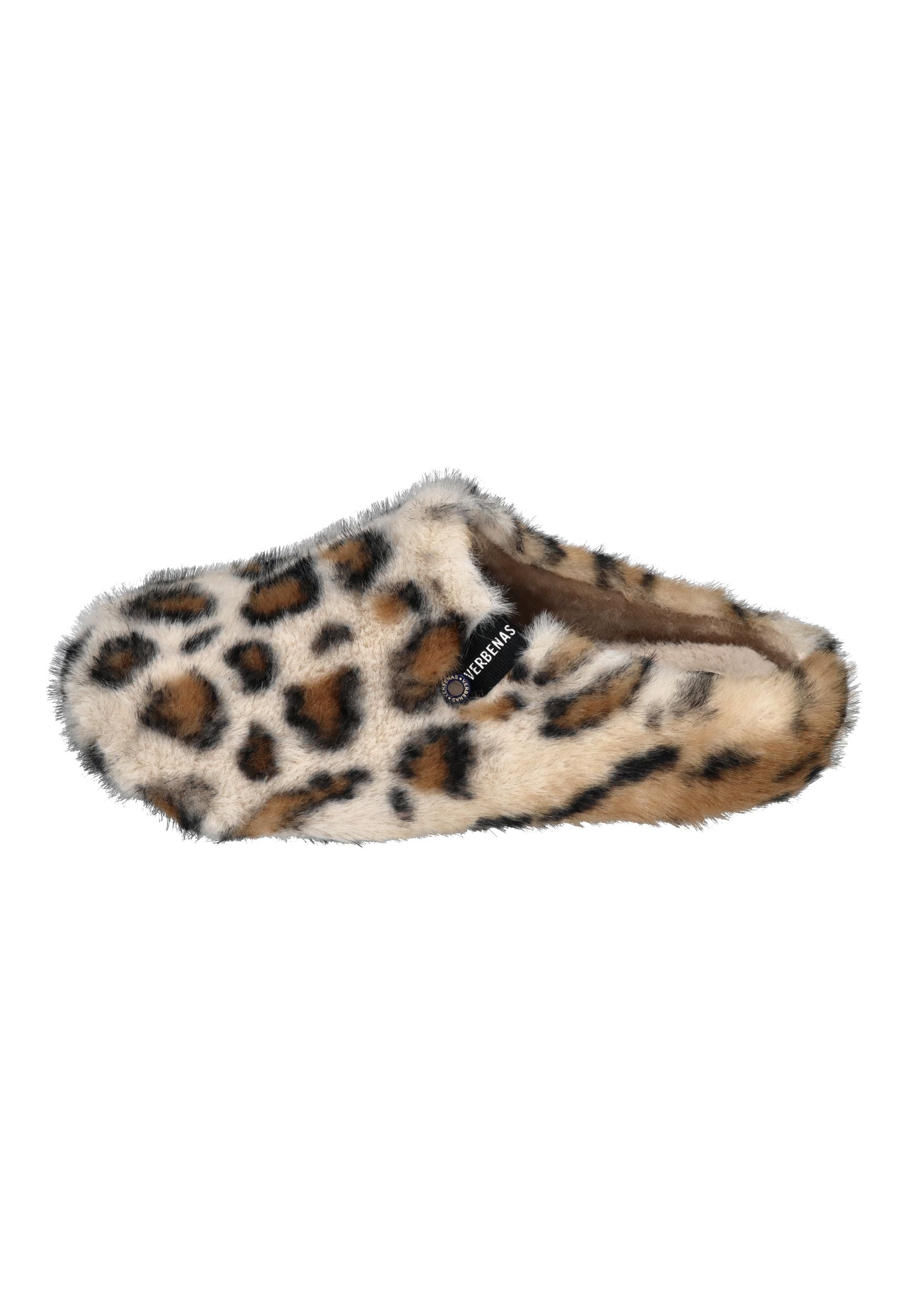 VERBENAS Damen Hausschuhe - YORK FUR LEO caramello