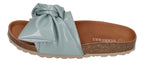 VERBENAS Damen Pantoletten - ROXY lak - aqua