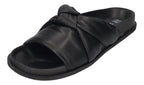 VERBENAS Damen Pantoletten - TRINITY ecobrush - negro
