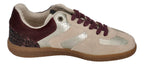 VERBENAS Damen Sneakers SORA FANTASY oro crudo vino