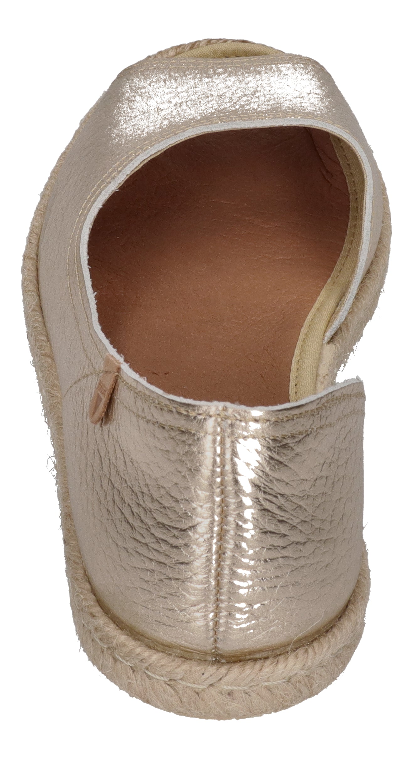 VERBENAS Damenschuhe Espadrilles CRUZ nucleo metal oro