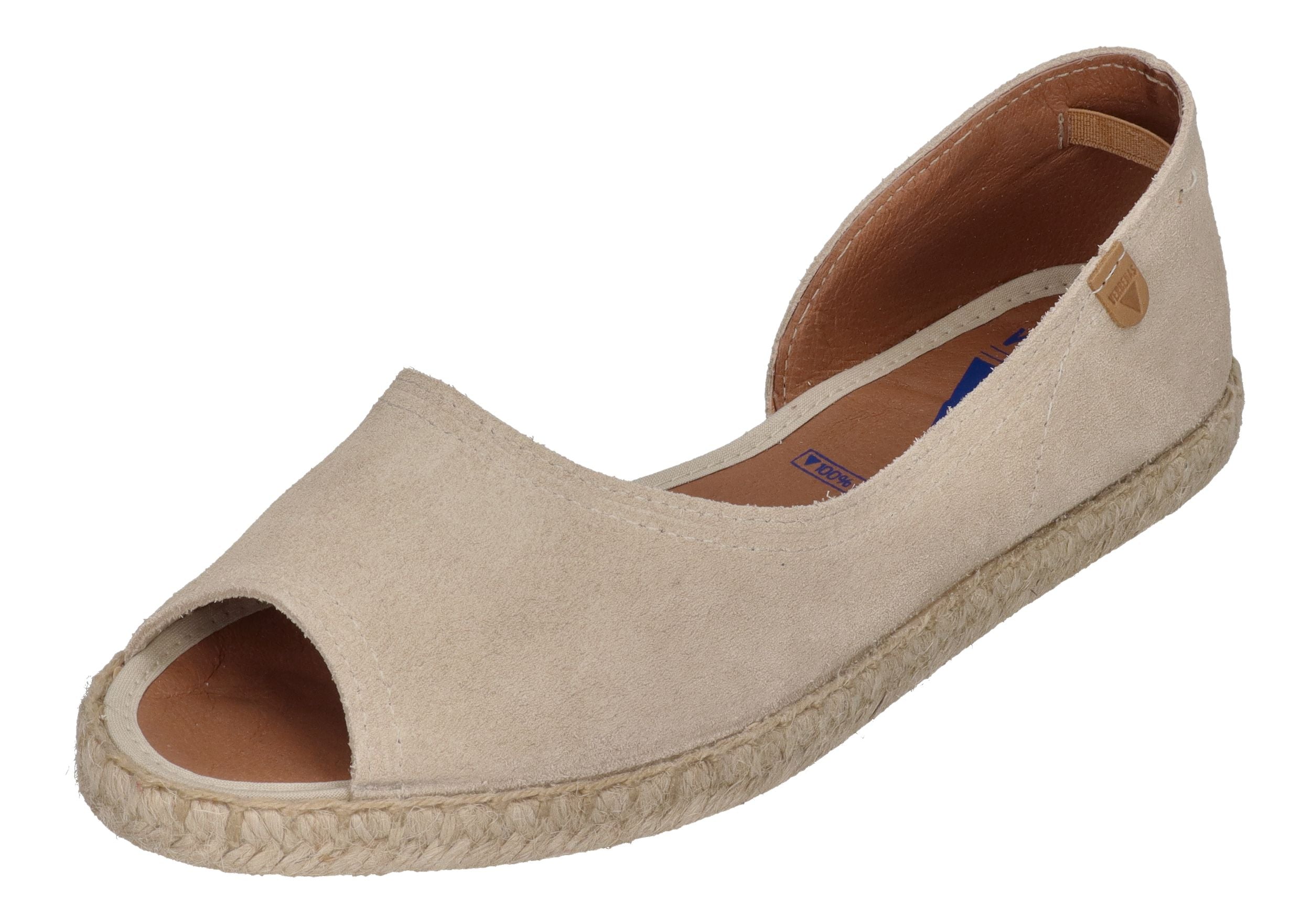 VERBENAS Damenschuhe Espadrilles CRUZ serraje - crudo