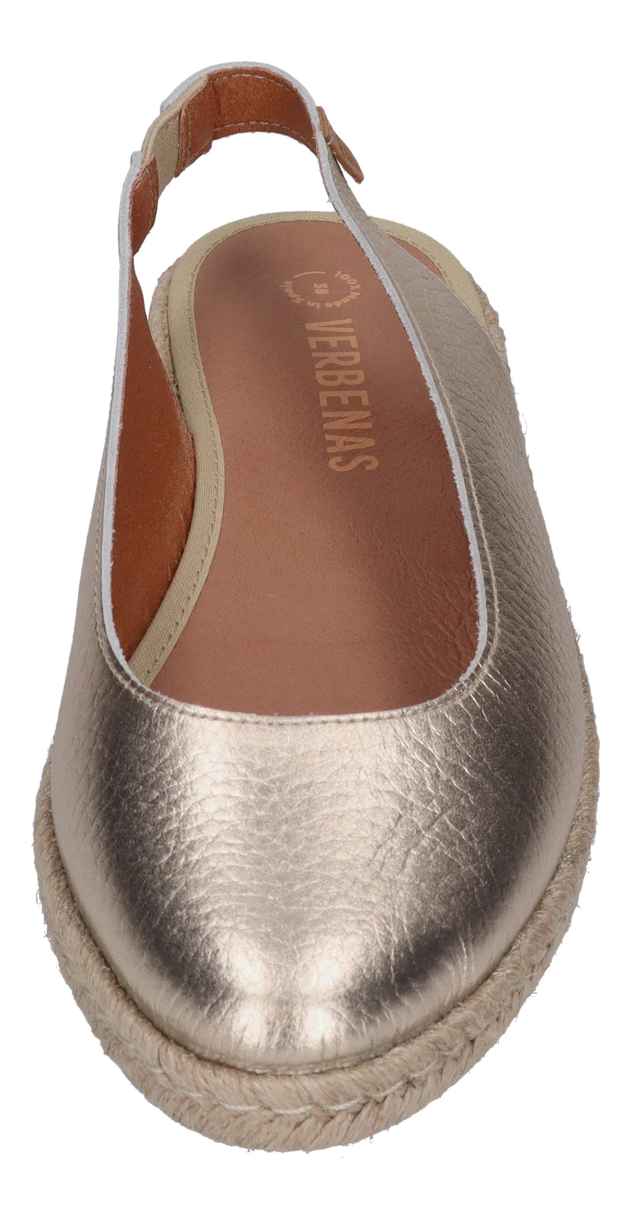 VERBENAS Damenschuhe Espadrilles KIARA nucleo metal - oro