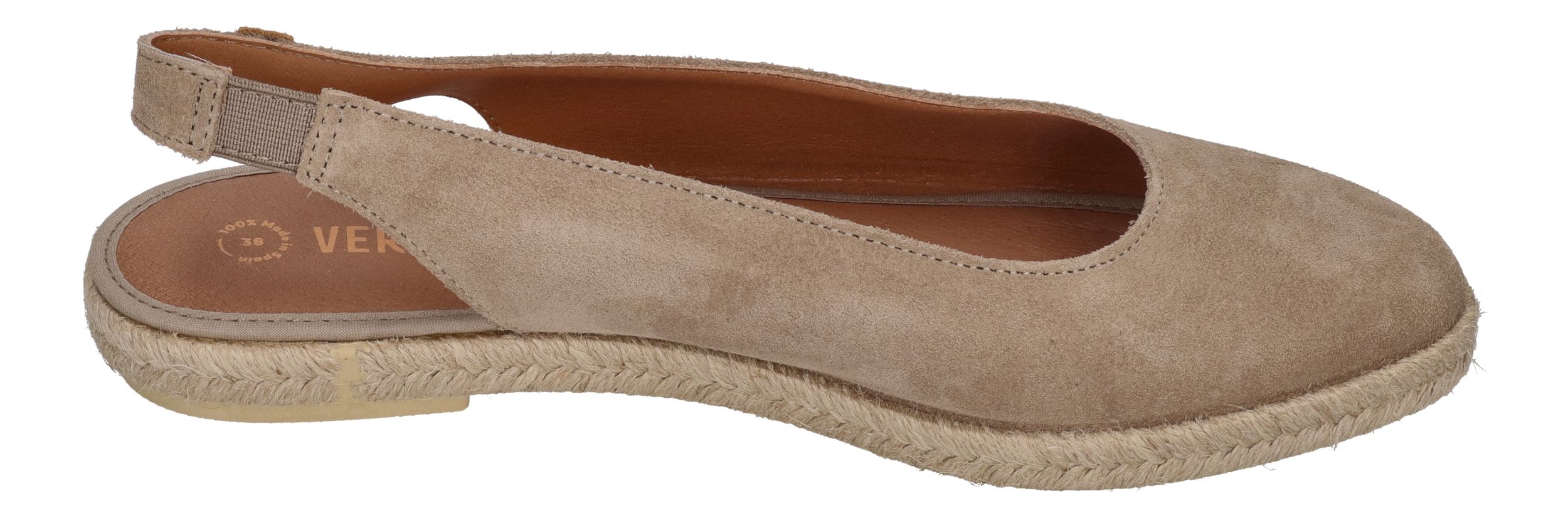VERBENAS Damenschuhe Espadrilles KIARA serraje - piedra