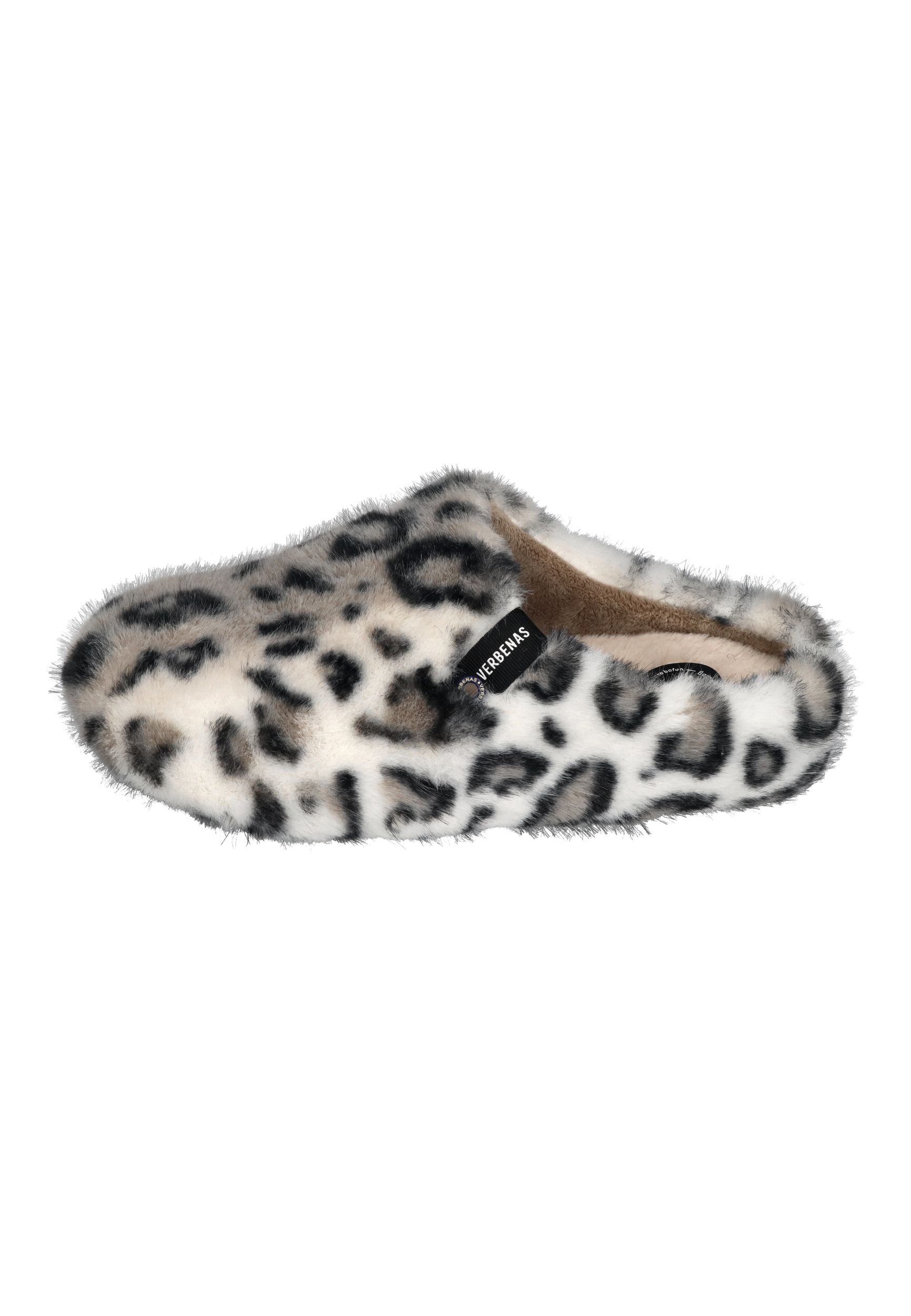 VERBENAS Damenschuhe Hausschuhe - YORK FUR LEO piedra