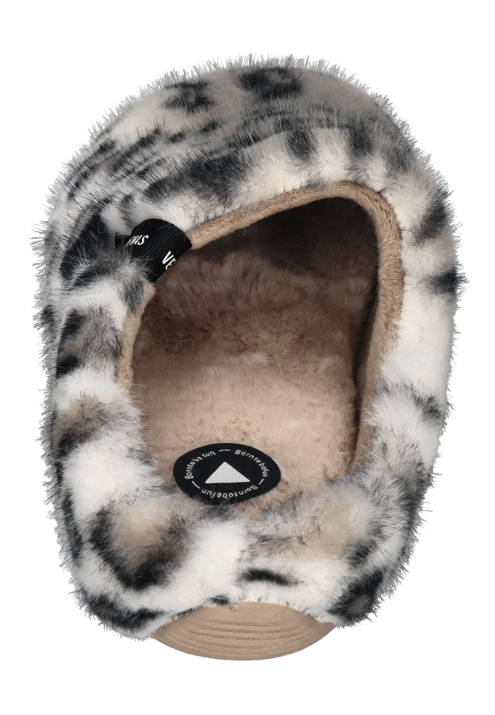 VERBENAS Damenschuhe Hausschuhe - YORK FUR LEO piedra